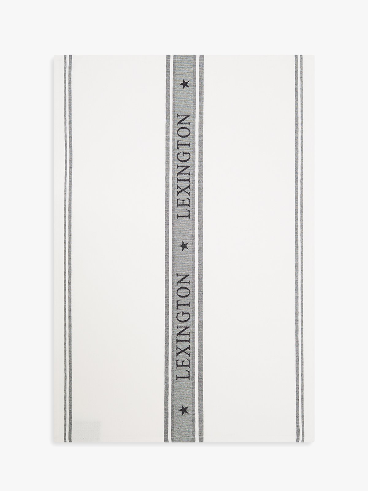 Lexington Icons Cotton Jacquard Star Kitchen Towel 50x70 Hvit