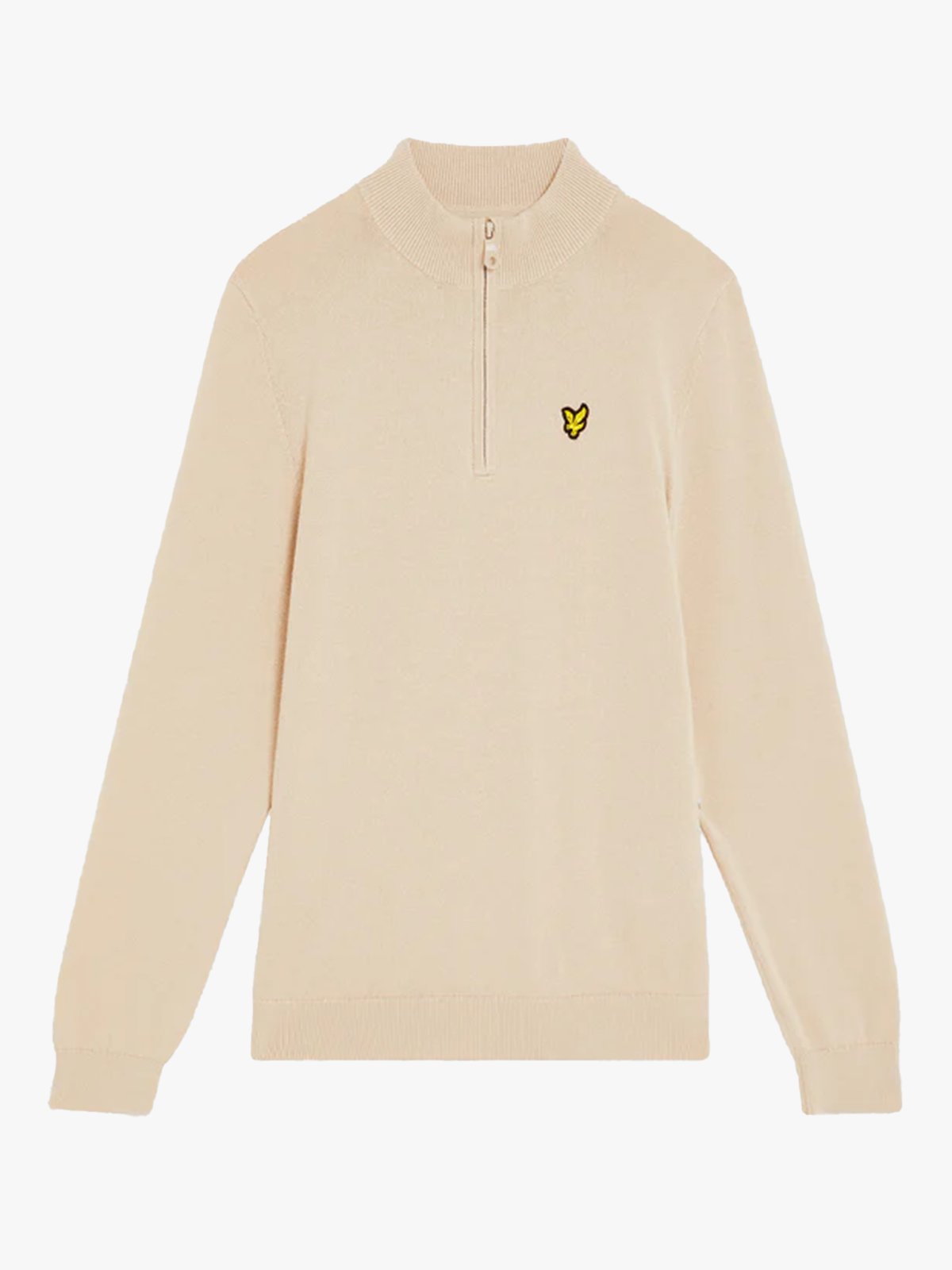 Lyle & Scott Junior 1/4 Zip Jumper Putty