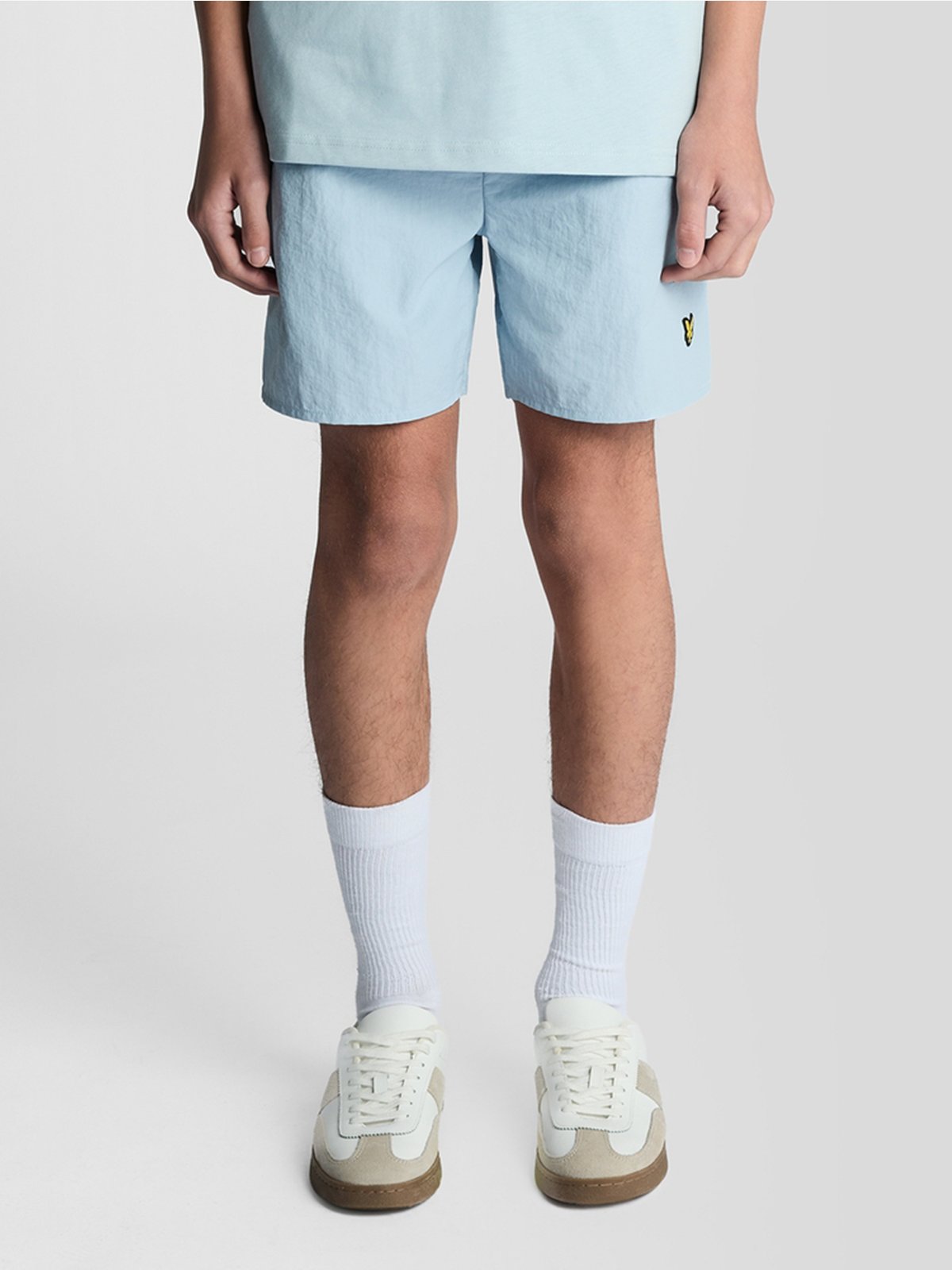 Lyle & Scott Junior Plain Swim Short Opal Blue