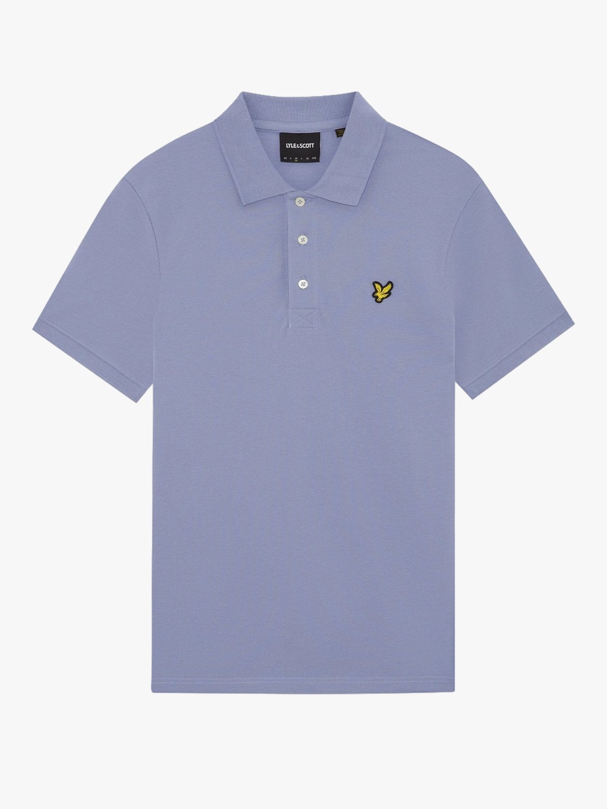 Lyle & Scott Plain Polo Shirt Bubble Blue