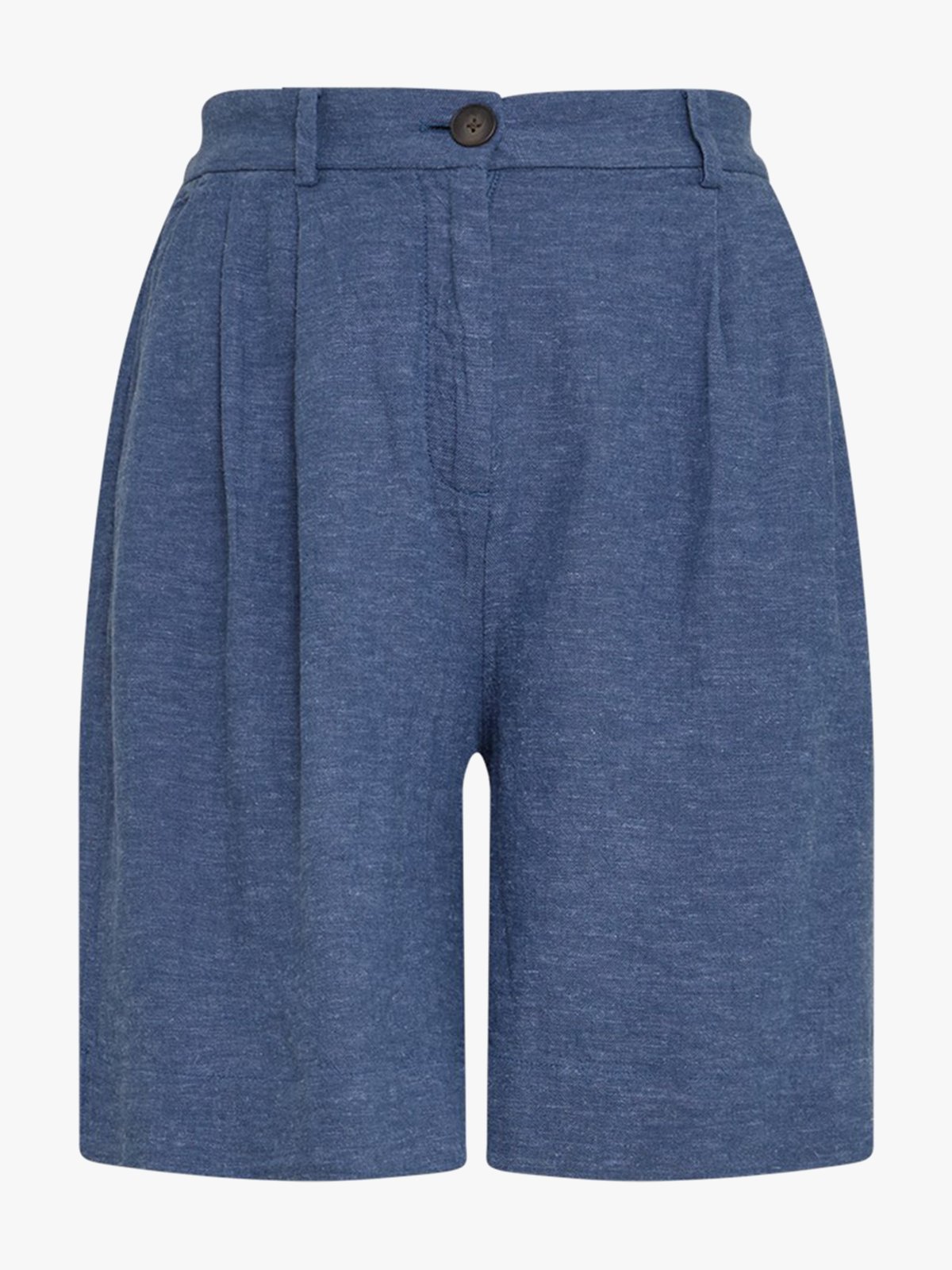 MSCH Copenhagen Viana Ginia High Waist Shorts V Indigo Melange