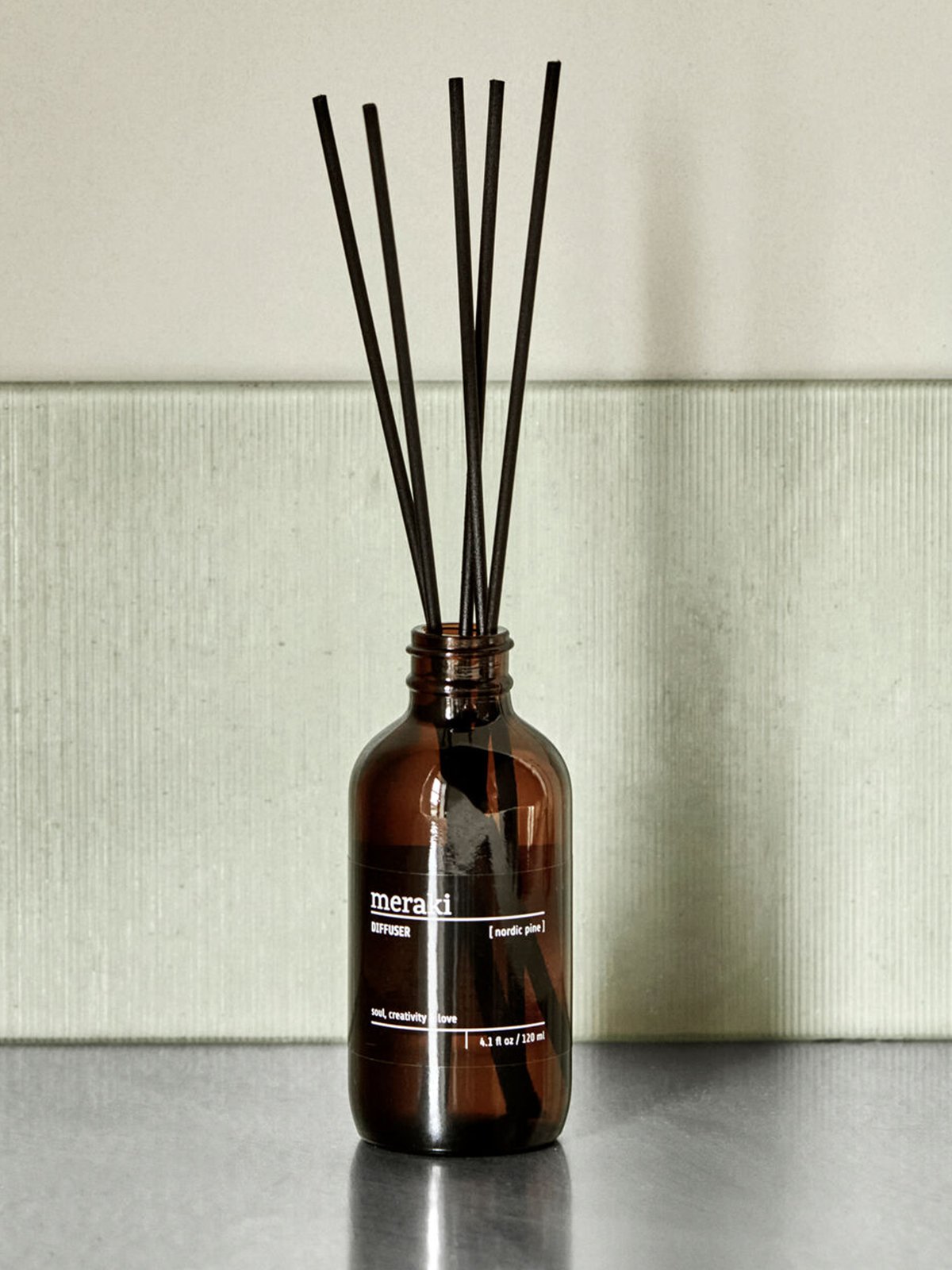 Meraki Diffuser Nordic pine 120 ml Brun