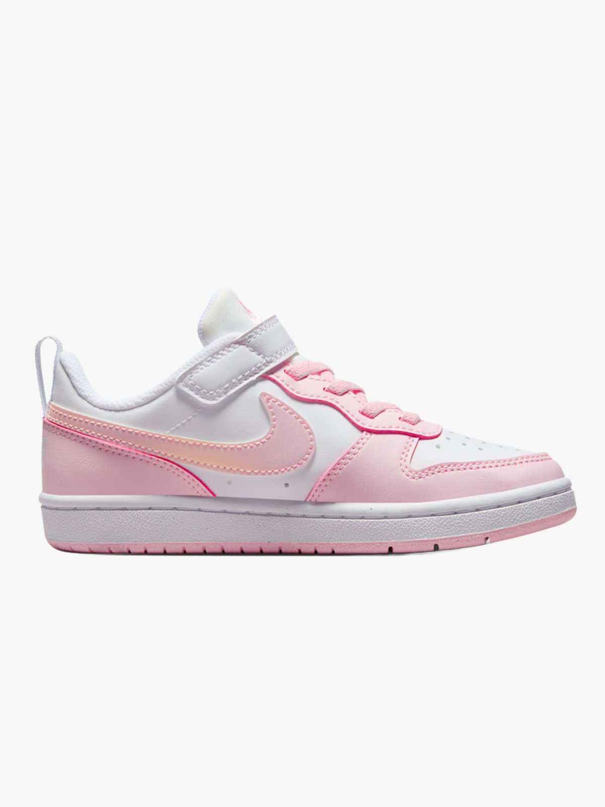 Nike Court Borough Low Recraft Hvit / Pink Foam