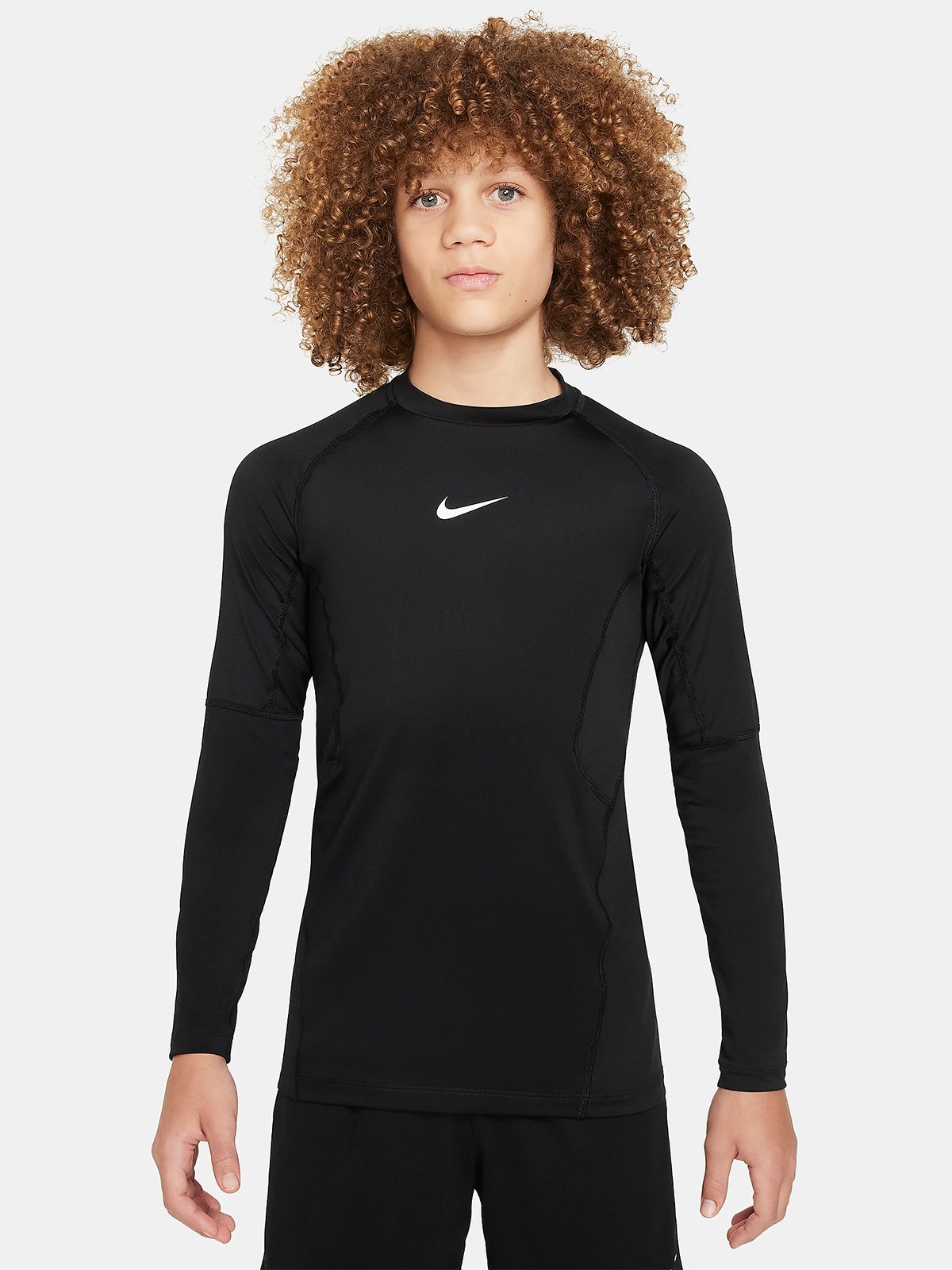 Nike Pro Long Sleeve Sort