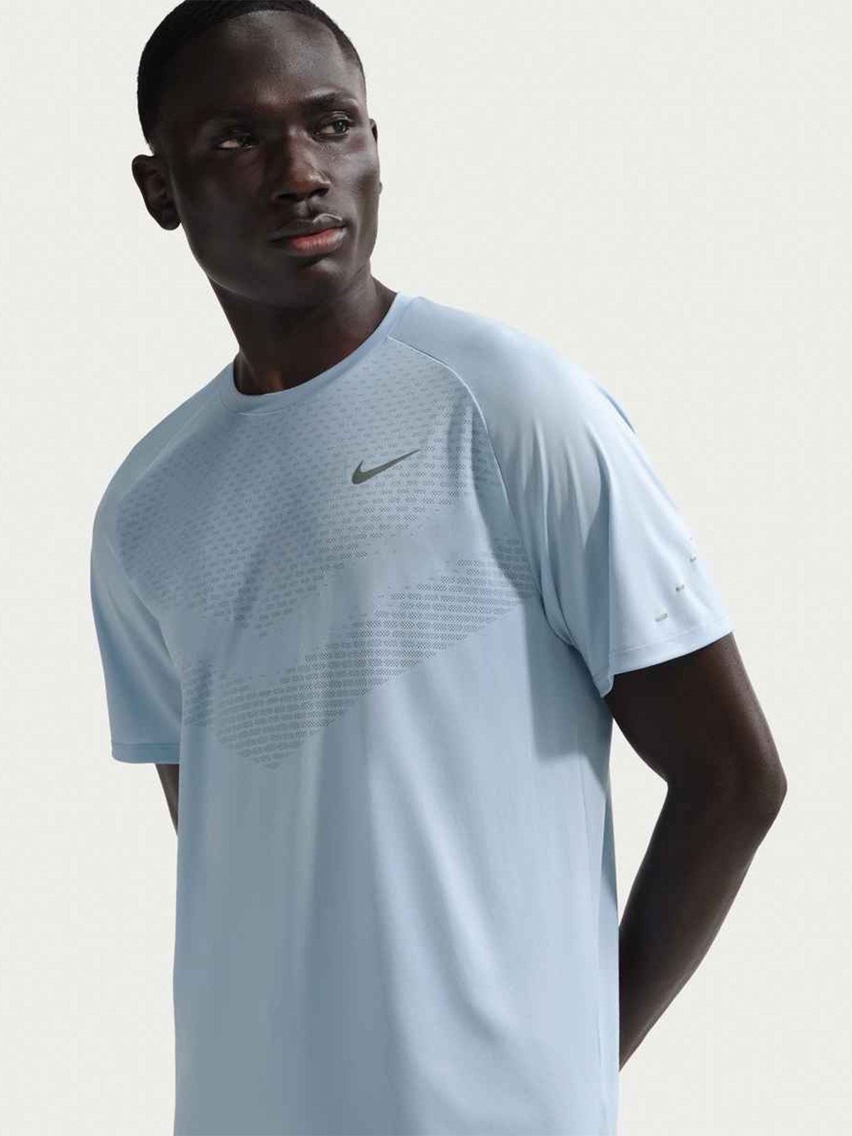 Nike Dri-Fit Advanced Stride Short Sleeve Top Armory Blue / Reflective Silver