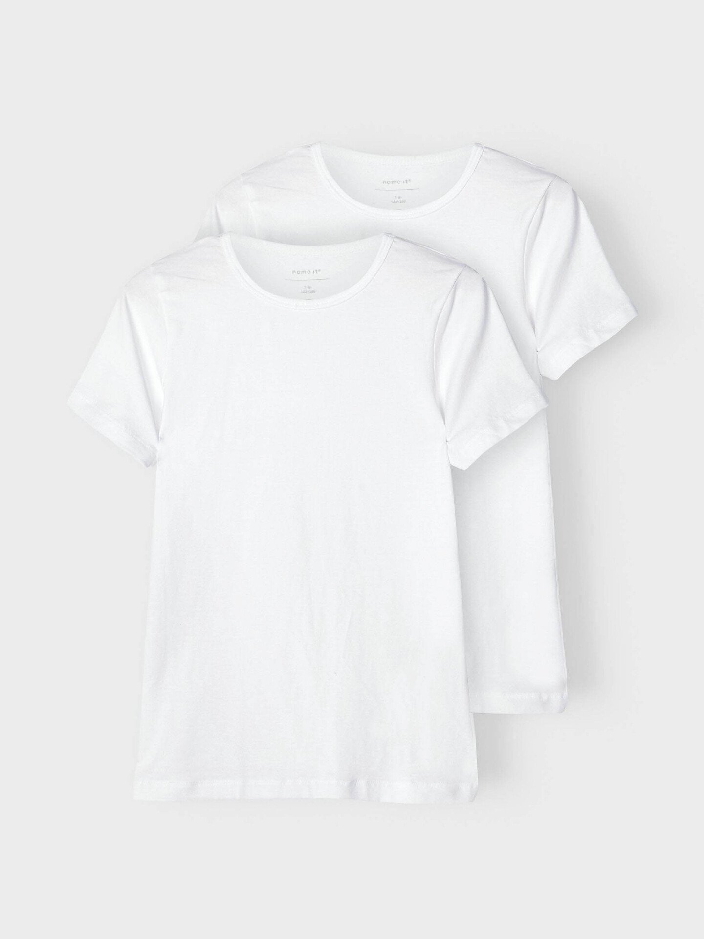 Name It T-Shirt Slim 2-Pack Bright White