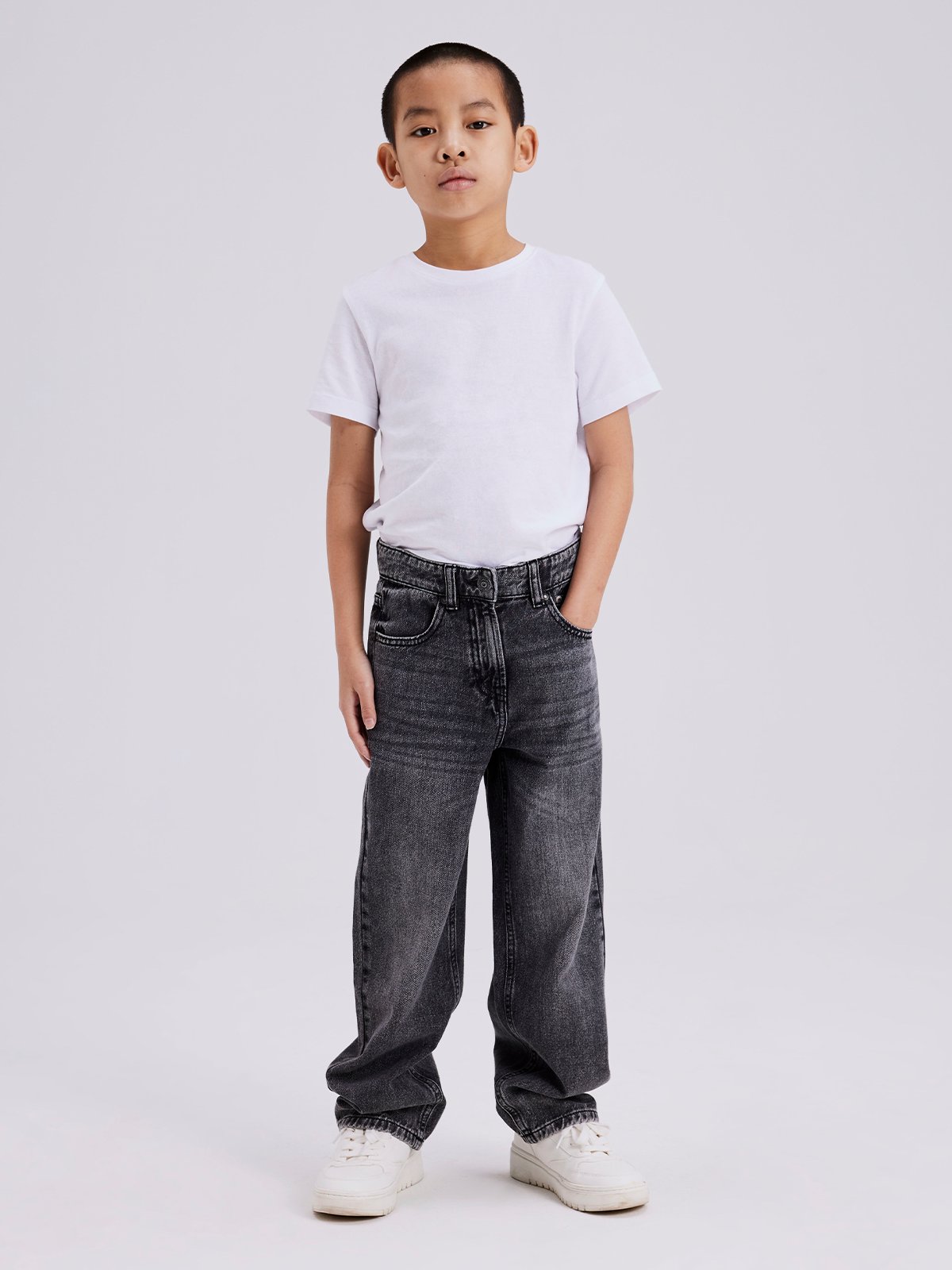 Name It Ryan Straight Jeans 3418 Grå