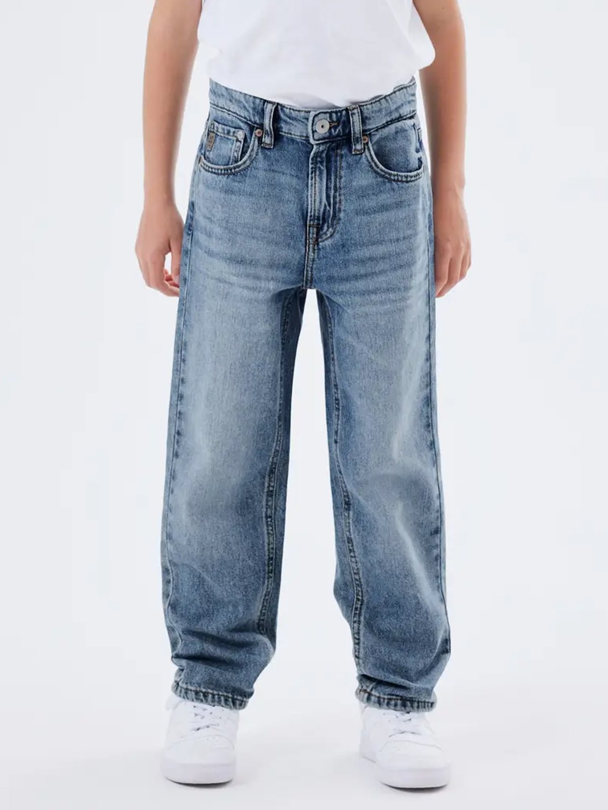 Name It Ryan Straight Jeans 3418 Medium Blue Denim