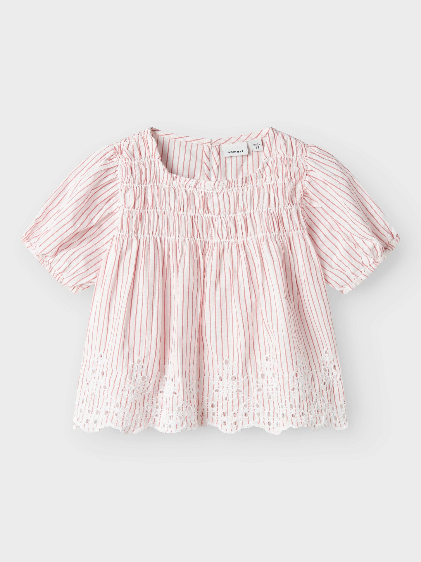 Name It Fesinne Short Sleeve Top Bright White