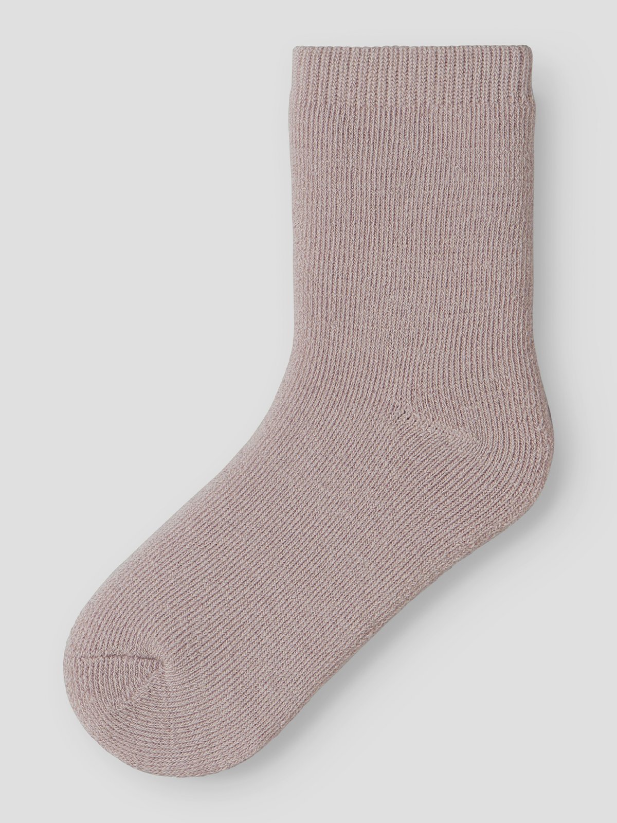 Name It Waksi Wool Blend Terry Sock Shadow Gray