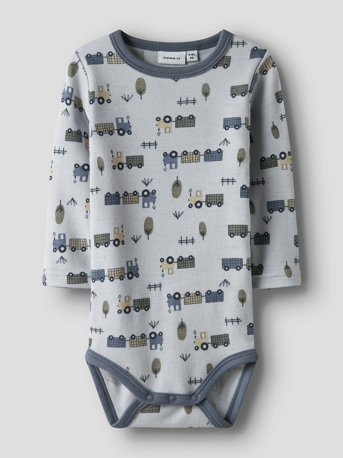 Name It Willit Wool Long Sleeve Body Micro Chip