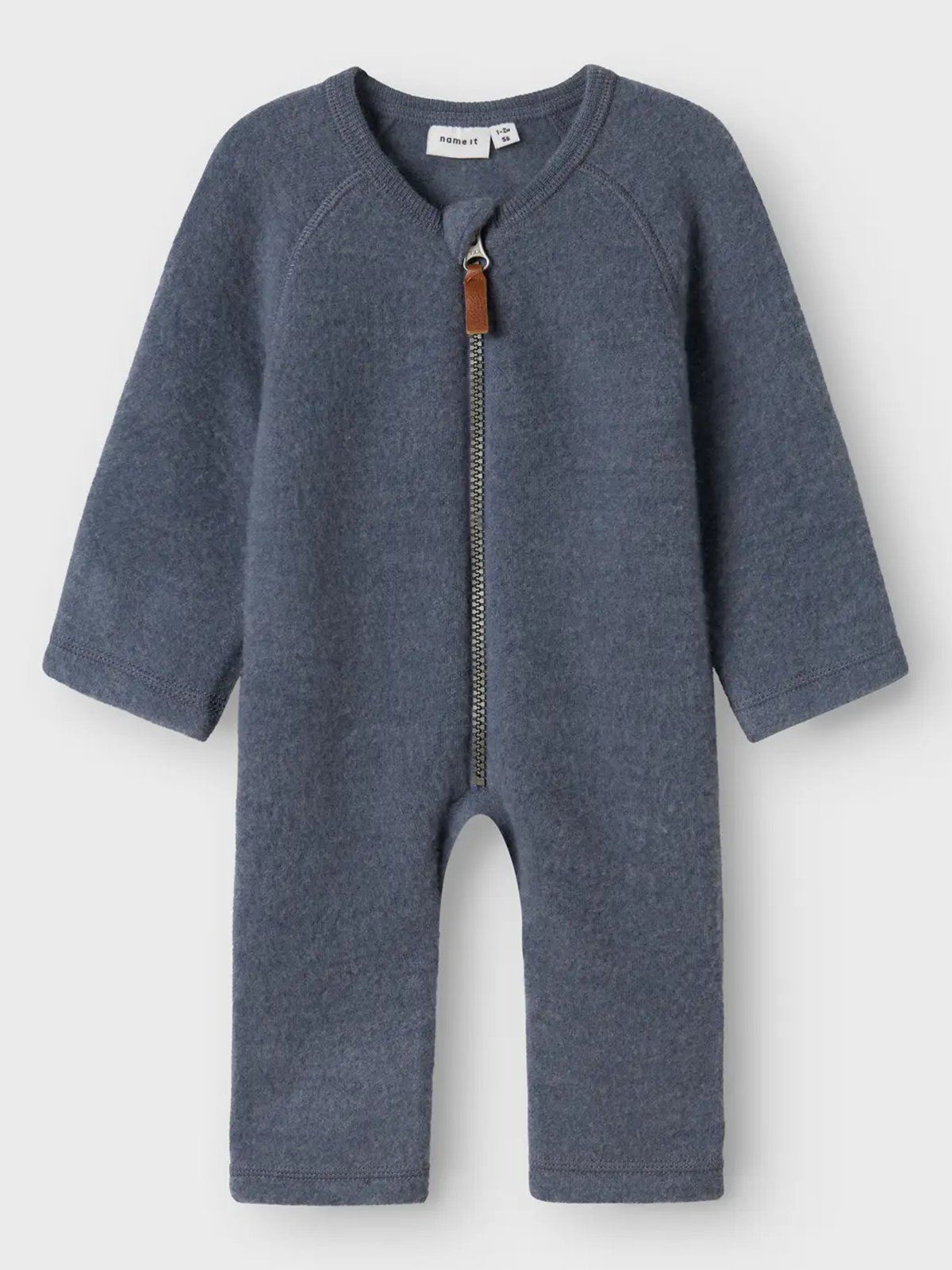 Name It Wmino Wool Long Sleeve Suit Folkstone Gray