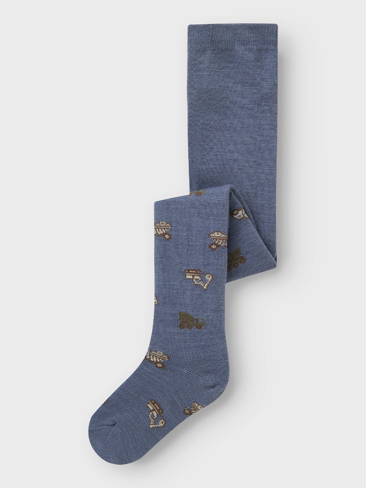 Name It Wak Wo/Bl Pantyhose Aoj Folkstone Gray