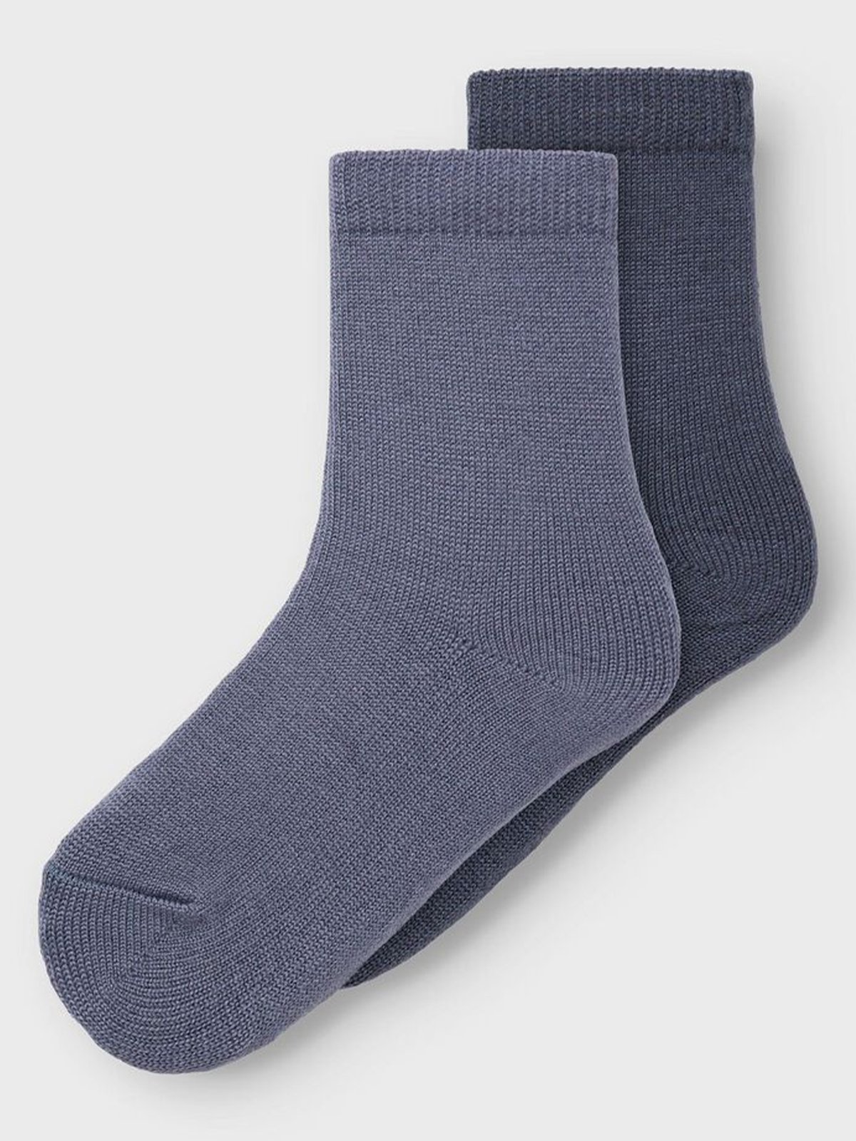 Name It Wakta Wo/Vi 2-Pack Sock Folkstone Gray
