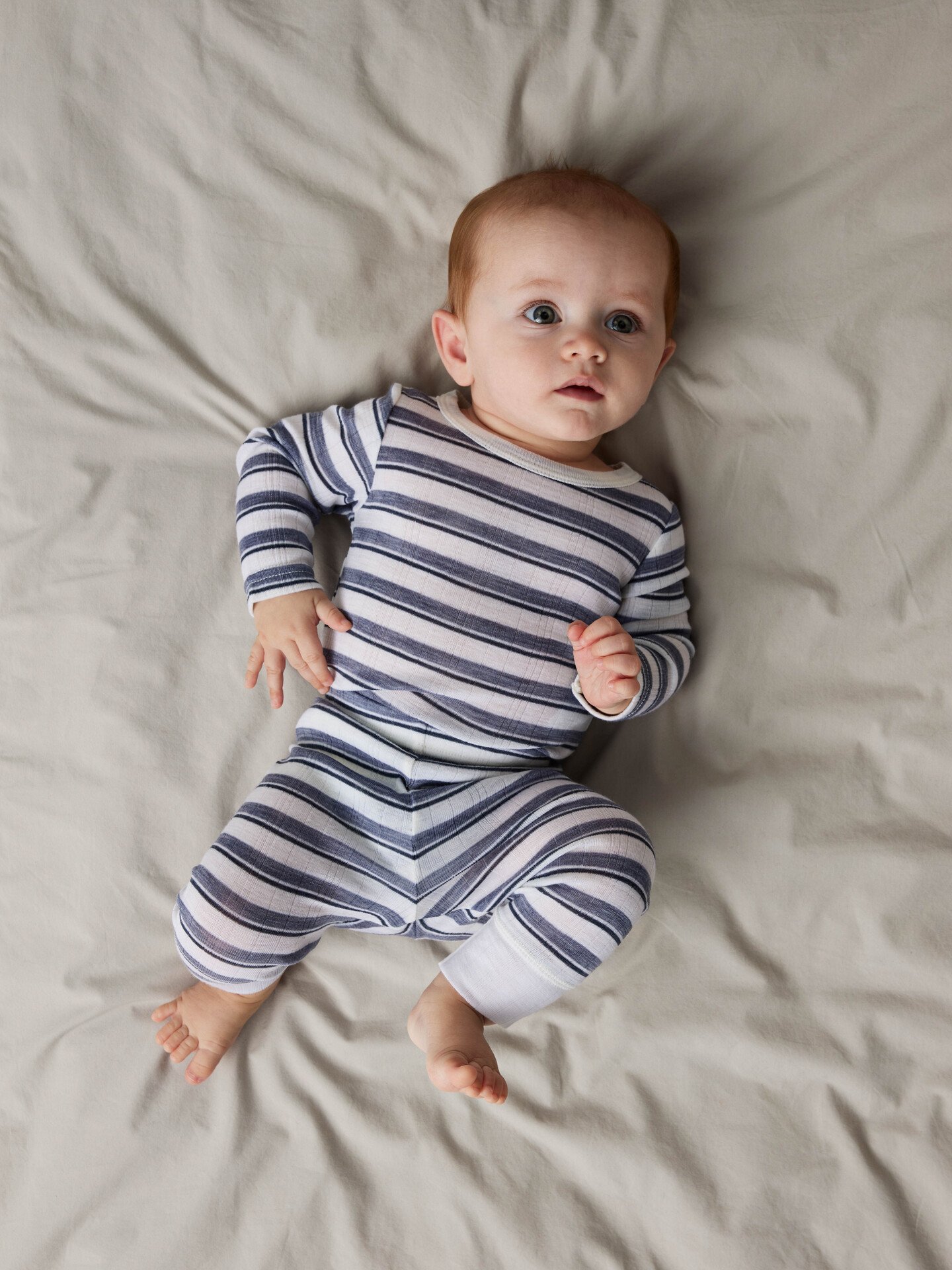 Name It Wang Wool Needle Longjohn Folkstone Gray