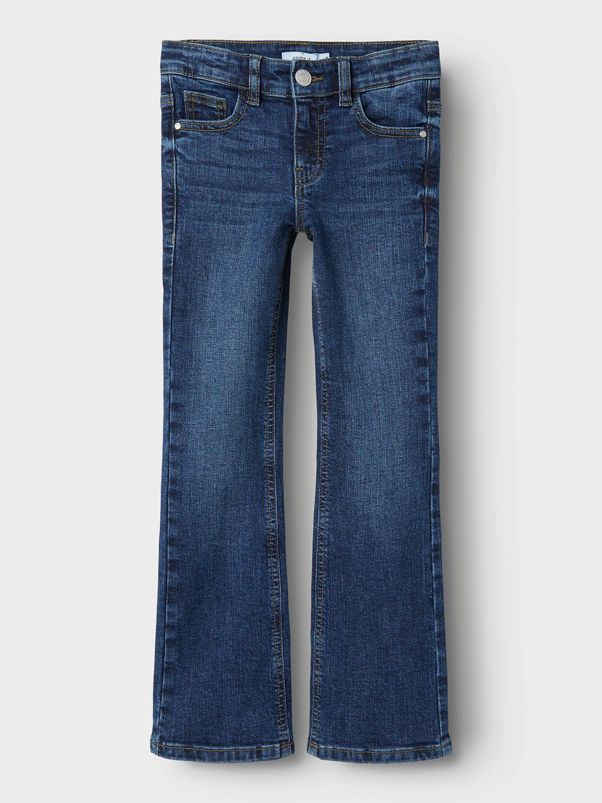 Name It Polly Skinny Boot Jeans Dark Blue Denim