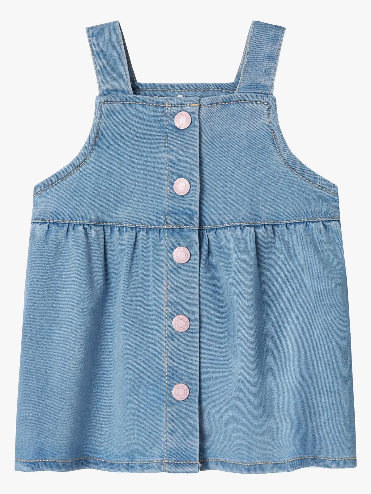 Name It Ellen Spencer Dress Light Blue Denim