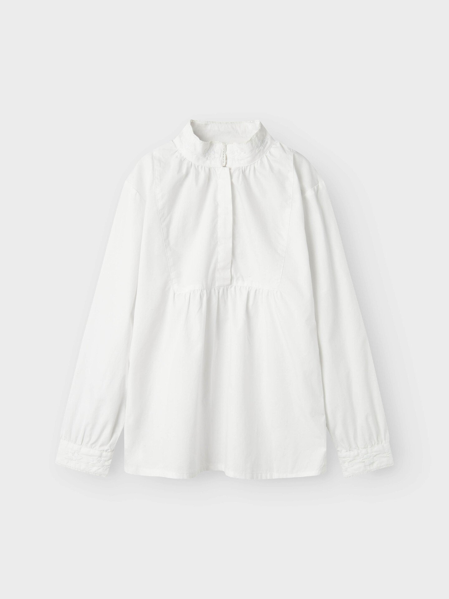 Name It Terina Long Sleeve Shirt Xxv Bright White