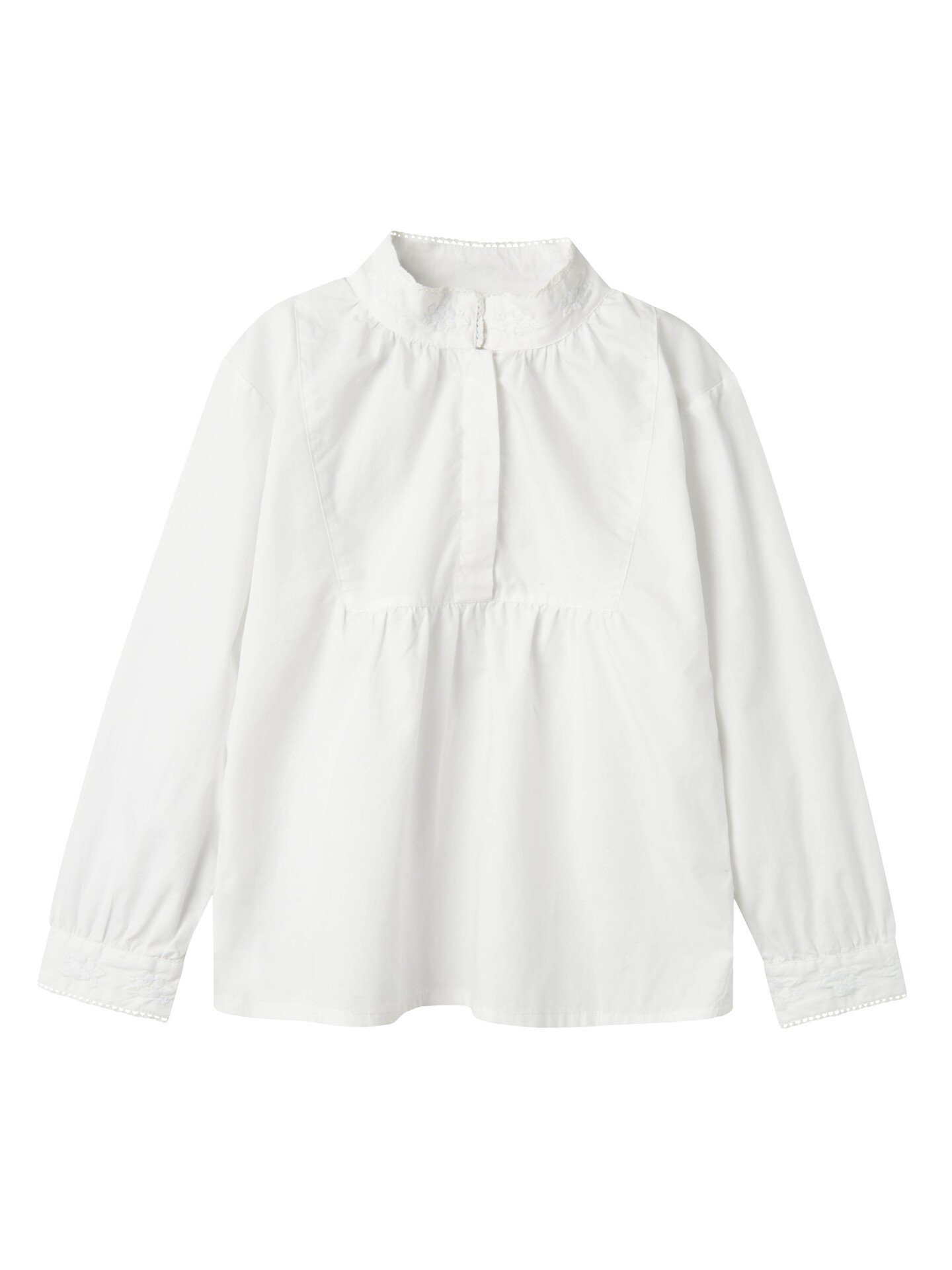 Name It Terina Long Sleeve Shirt Xxv Bright White