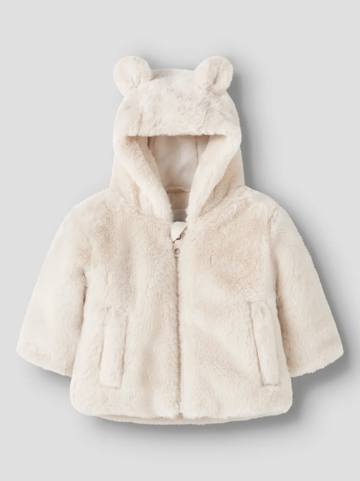 Name It Mila Jacket Hood Moonbeam