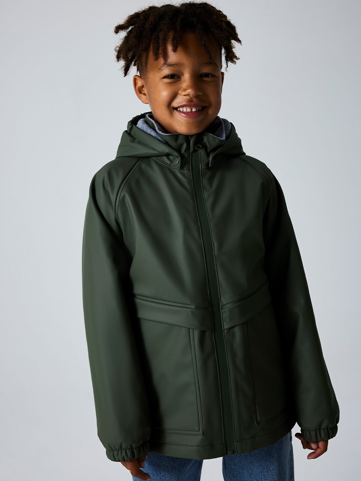 Name It Dry10 Rain Jacket Fleece Fo Thyme