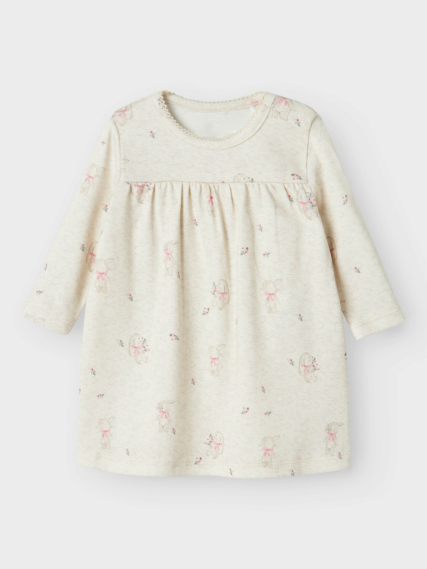 Name It Hallo Long Sleeve Dress Box Peyote Melange