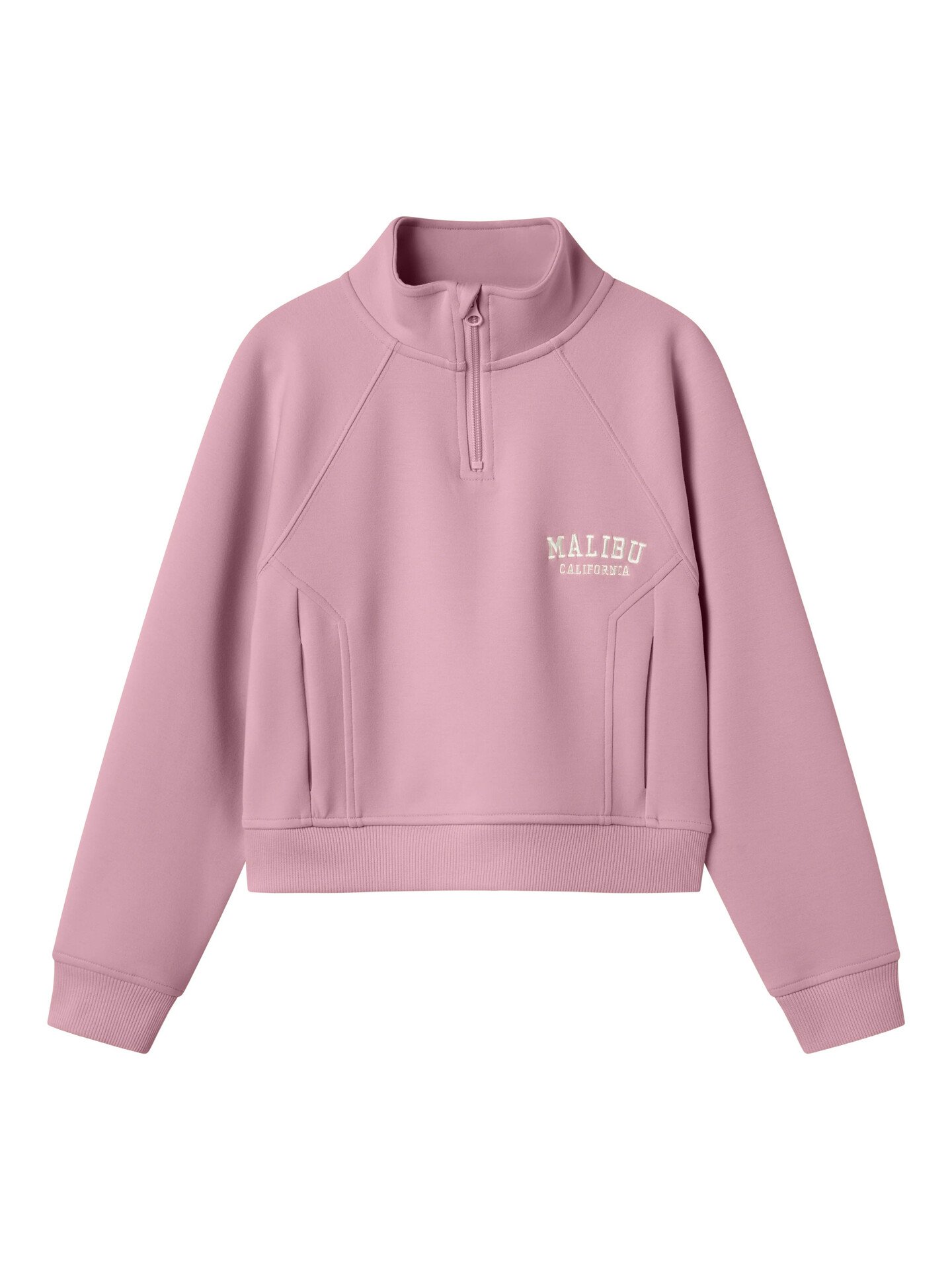 Name It Jugel Long Sleeve Short Sweat Cameo Pink