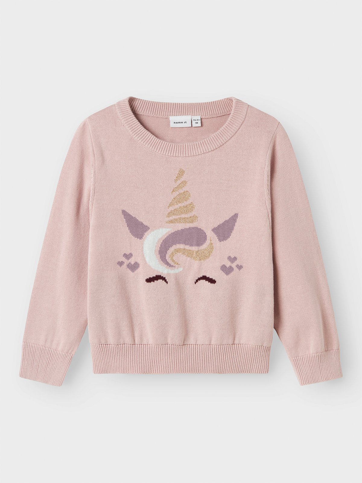 Name It Kiras Long Sleeve Knit burnished lilac