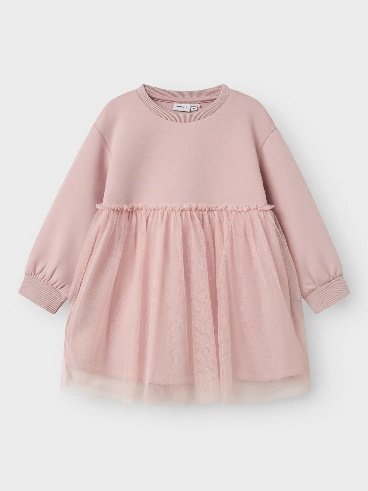 Name It Kersti Sweat Dress Unbrushed Burnished Lilac