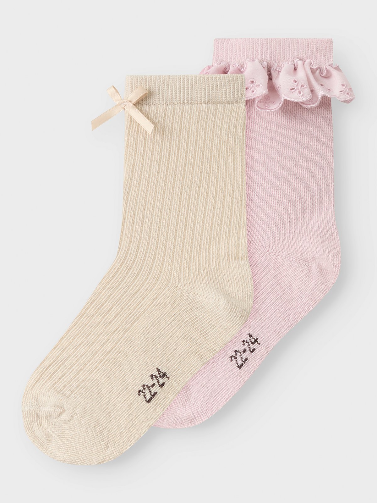 Name It Kenna 2Pack Sock Burnished lilac