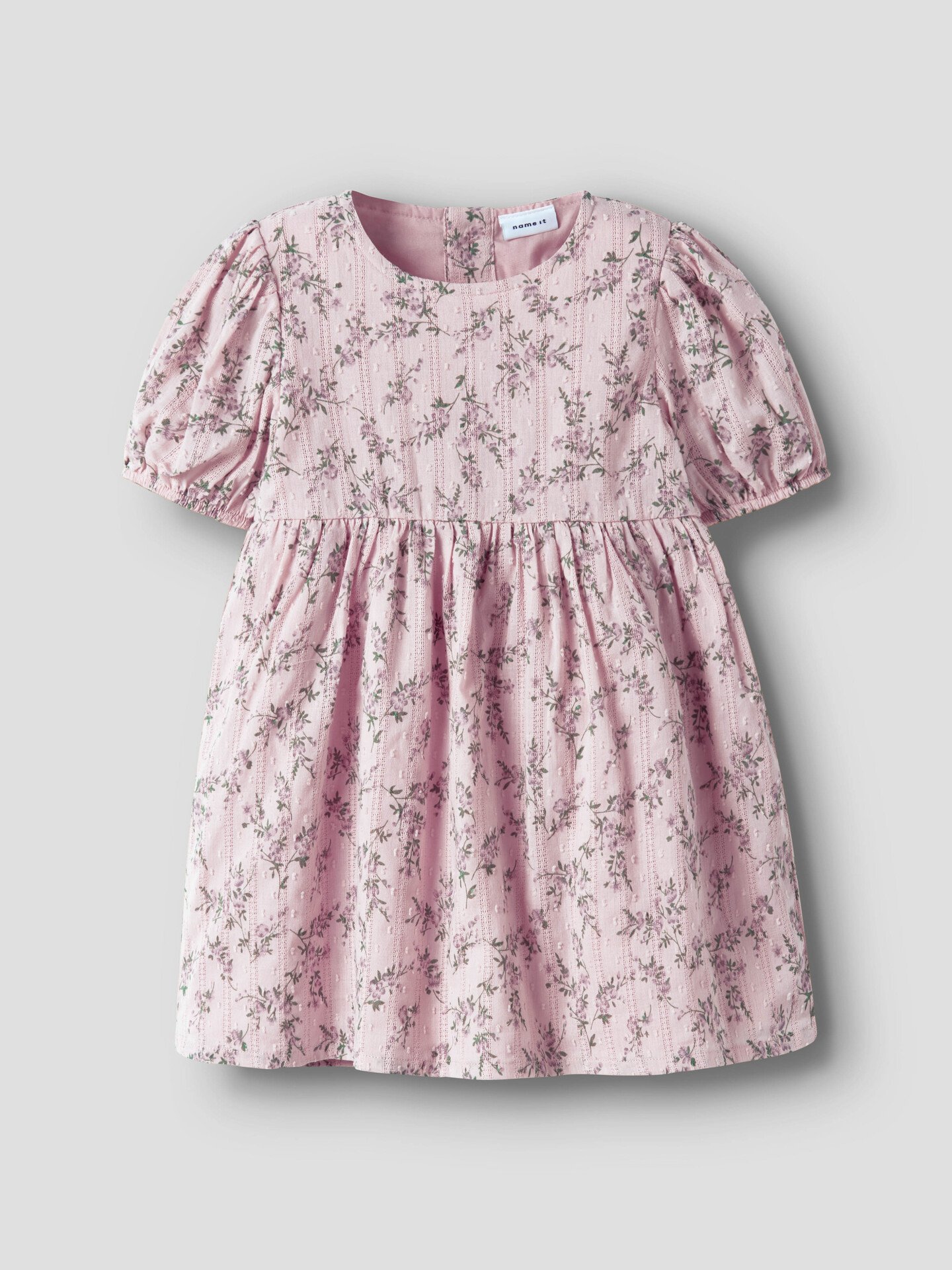 Name It Friting Short Sleeve Dress Cradle Pink