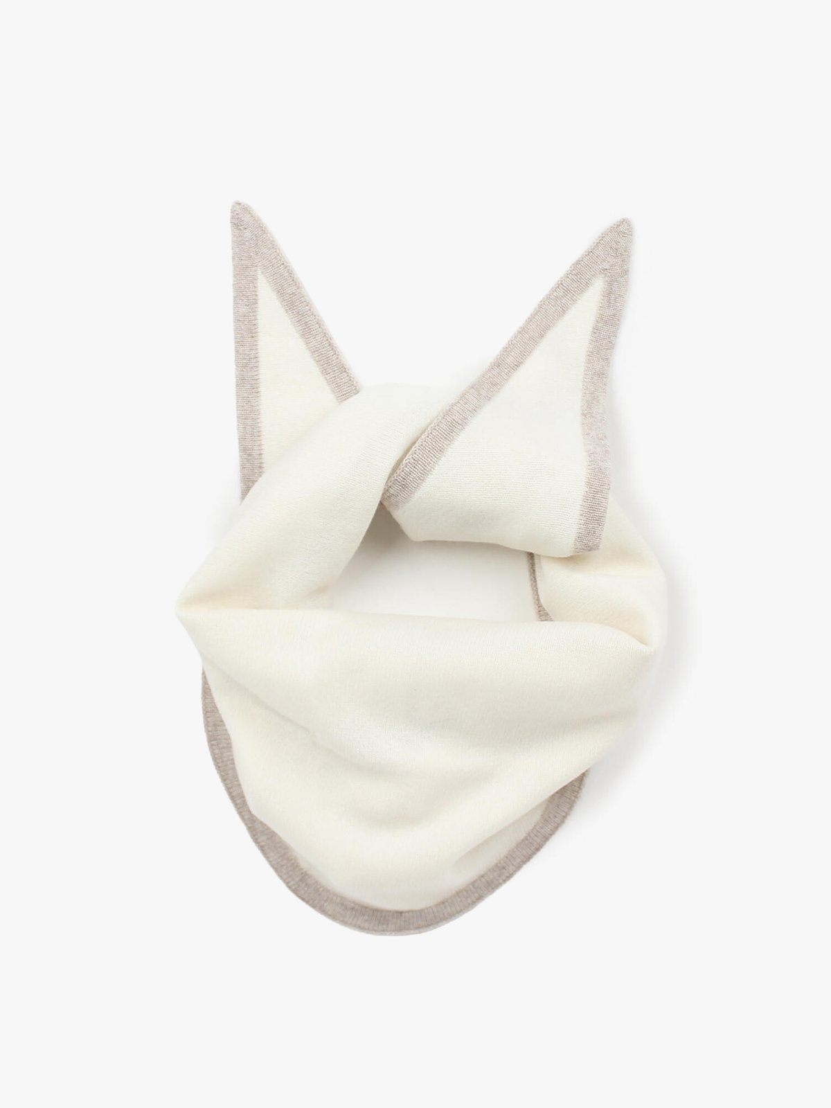 Nohr Studio Lara Duo Wool Cashmere Triangle Offwhite 11