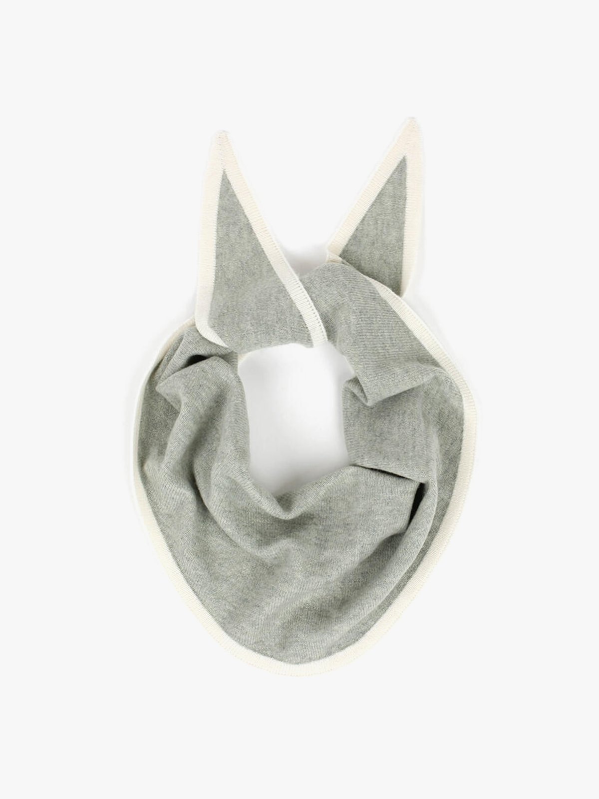 Nohr Studio Lara Duo Wool Cashmere Triangle Lys Grønn 81