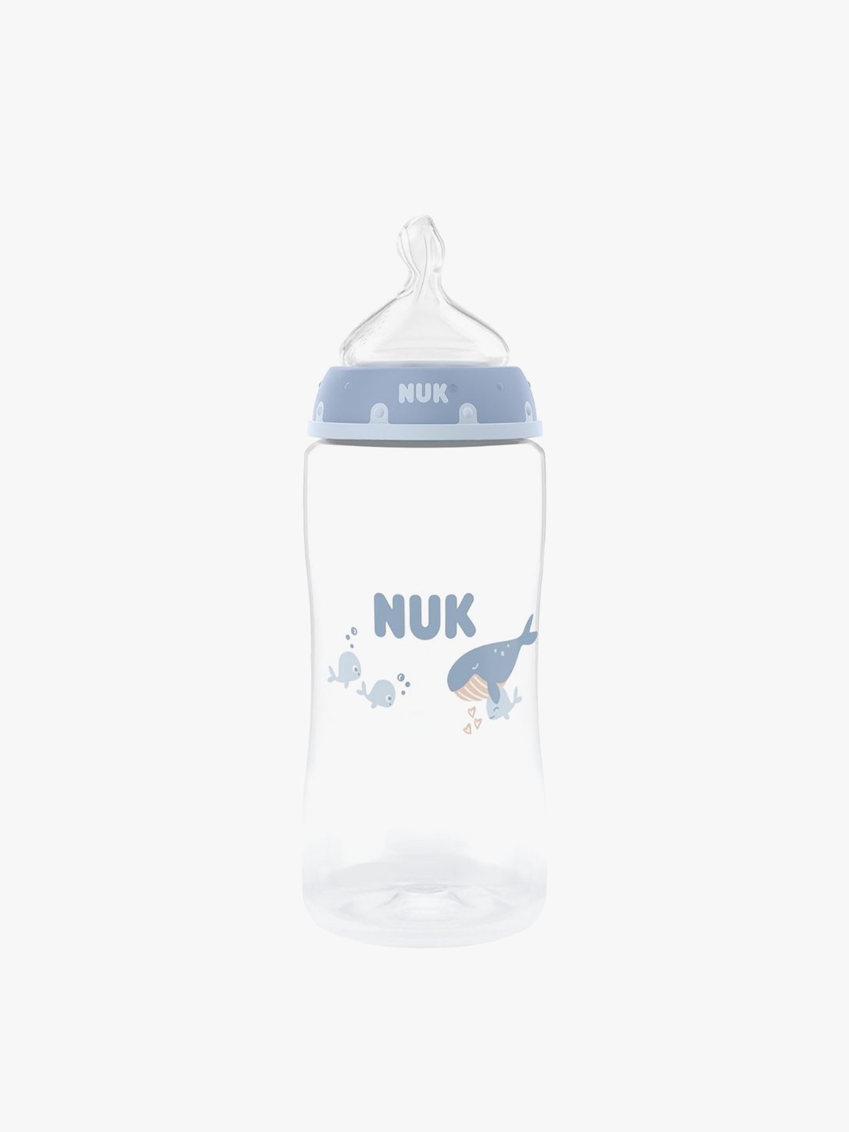 NUK 1st Choice learner Whale 300ml/3m+ Blå