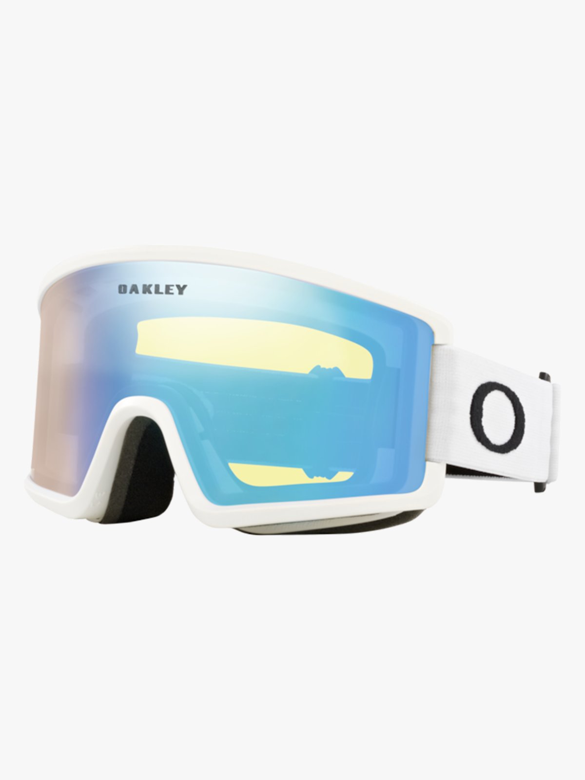 Oakley Target Line M Matte white / High intensity yellow