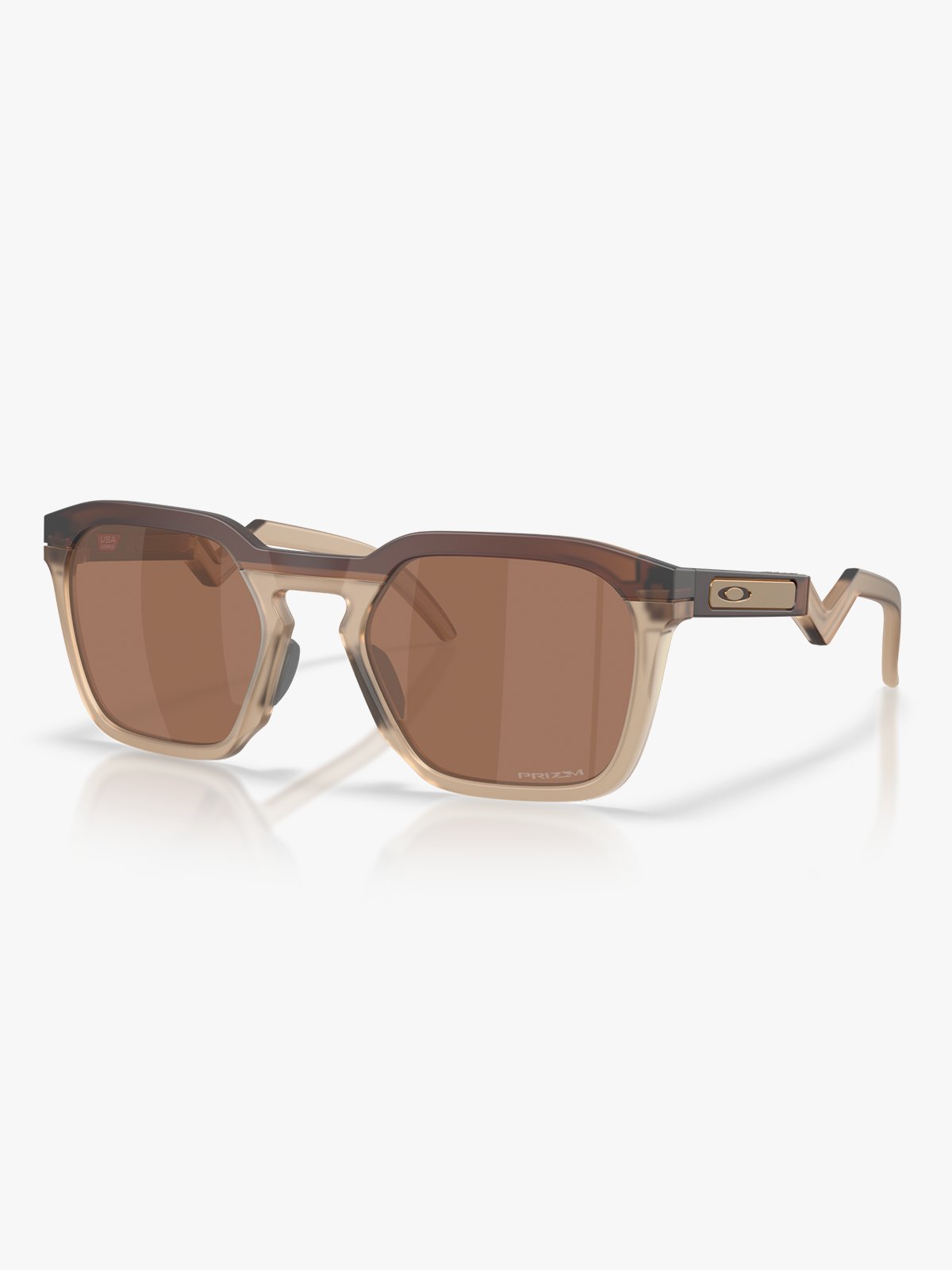 Oakley HSTN SQ prizm tungsten Brilleglass, 
matte rootbeer Innfatning