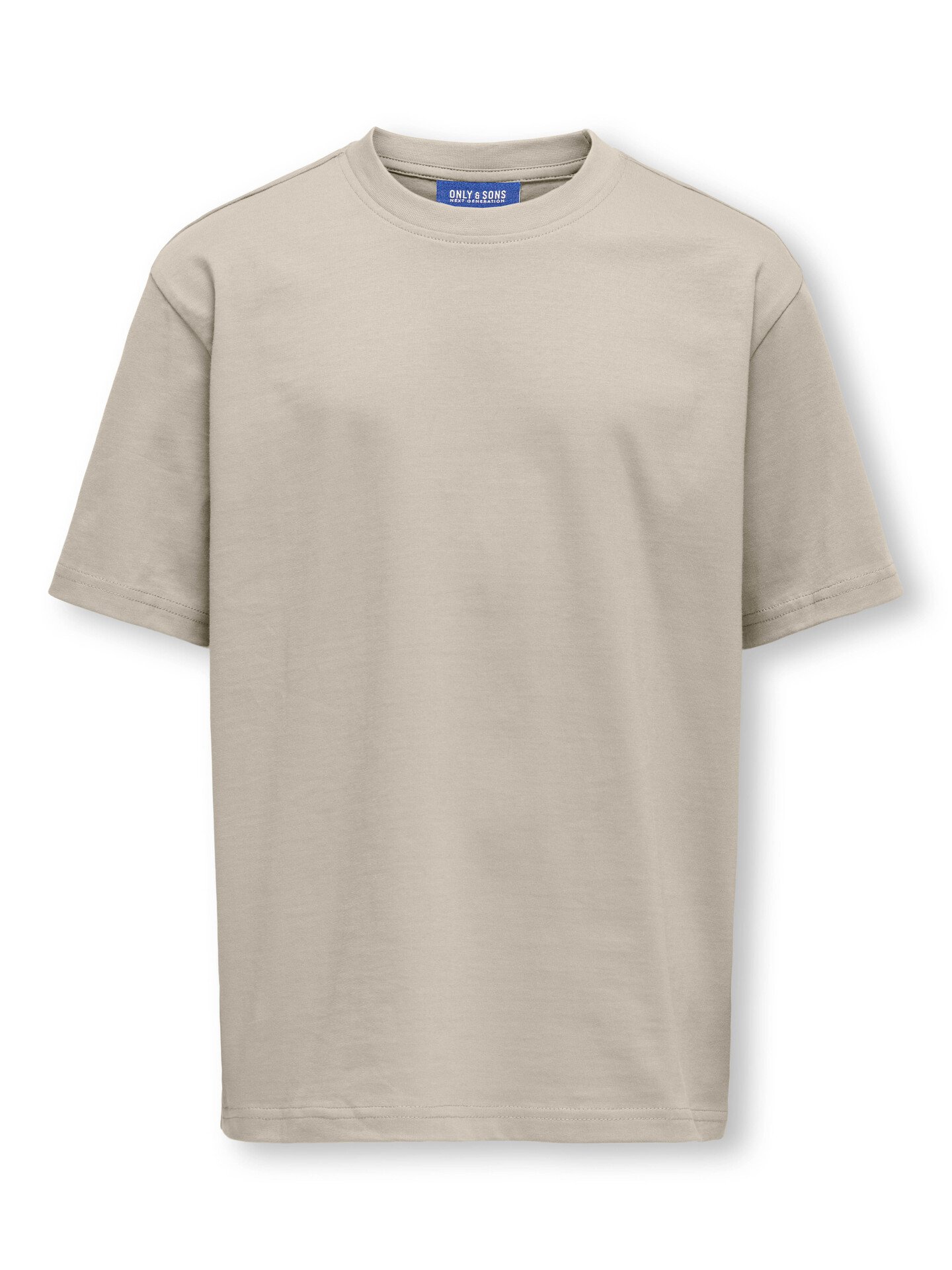 Only & Sons Jr Fred Life Relaxed Short Sleeve Tee Junior Silver Lining