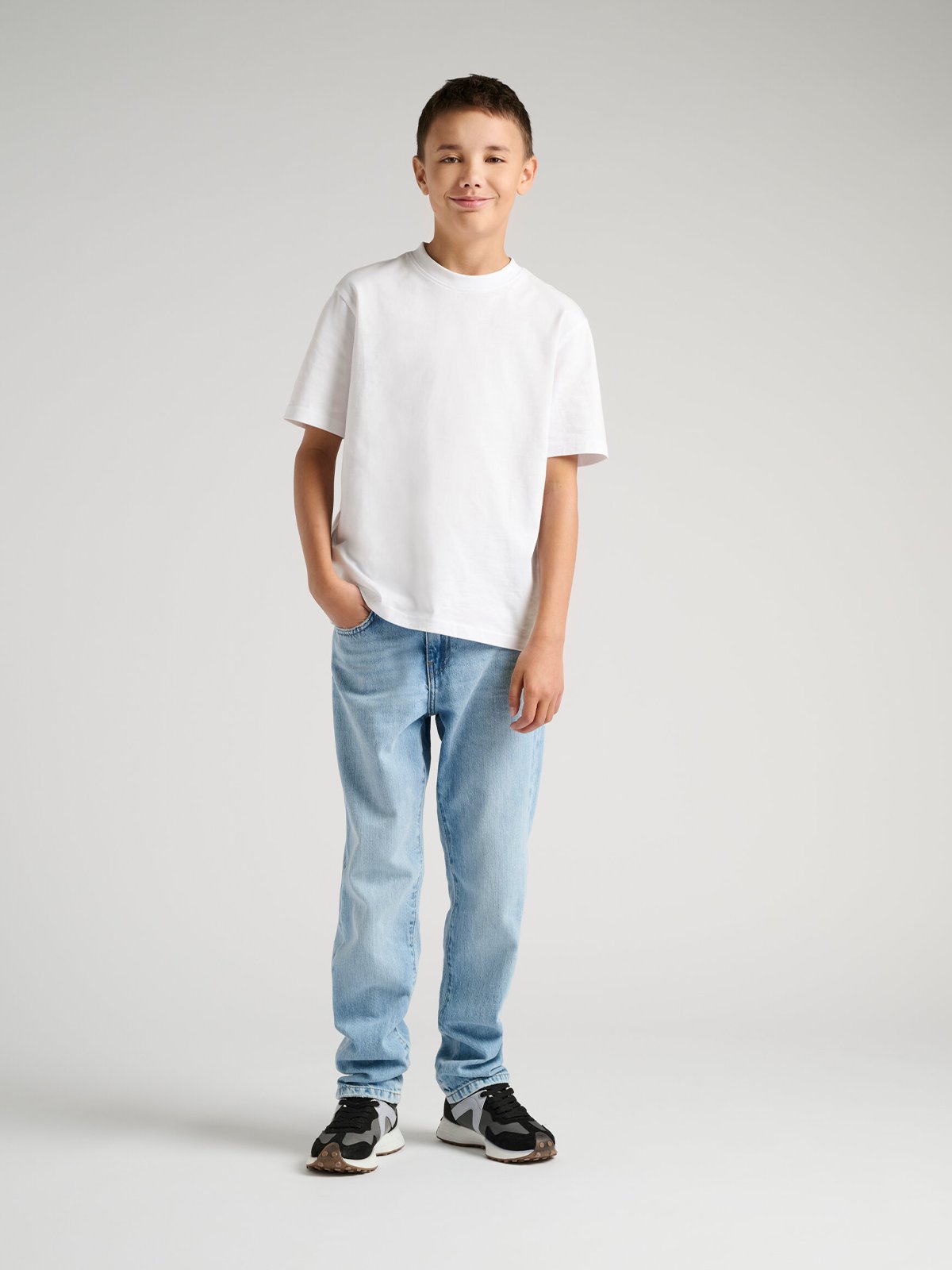 Only & Sons Jr Edge Straight Tai Denim Light Blue Denim