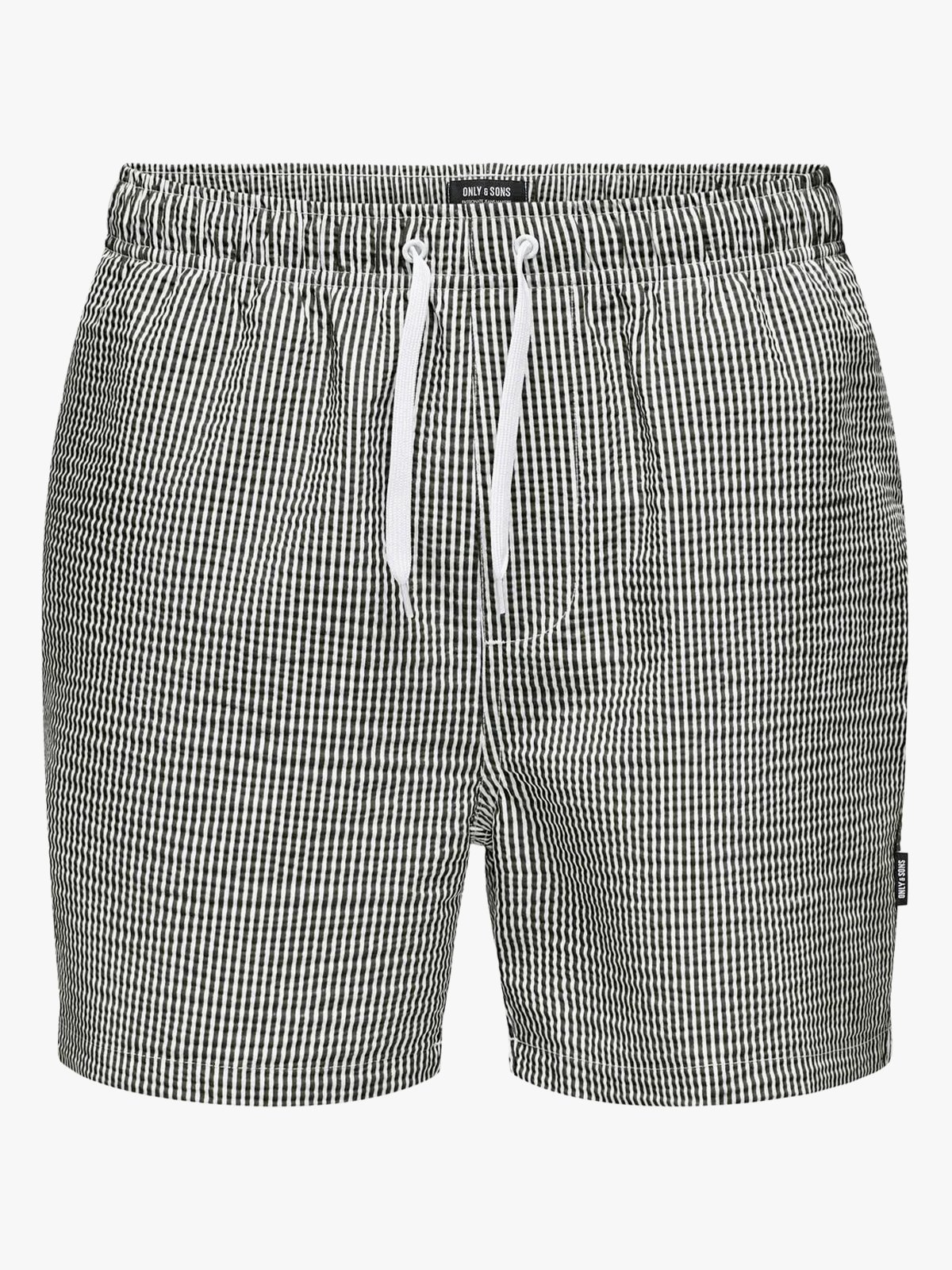 Only & Sons Ted Stripe Seersucker Swim Kambaba