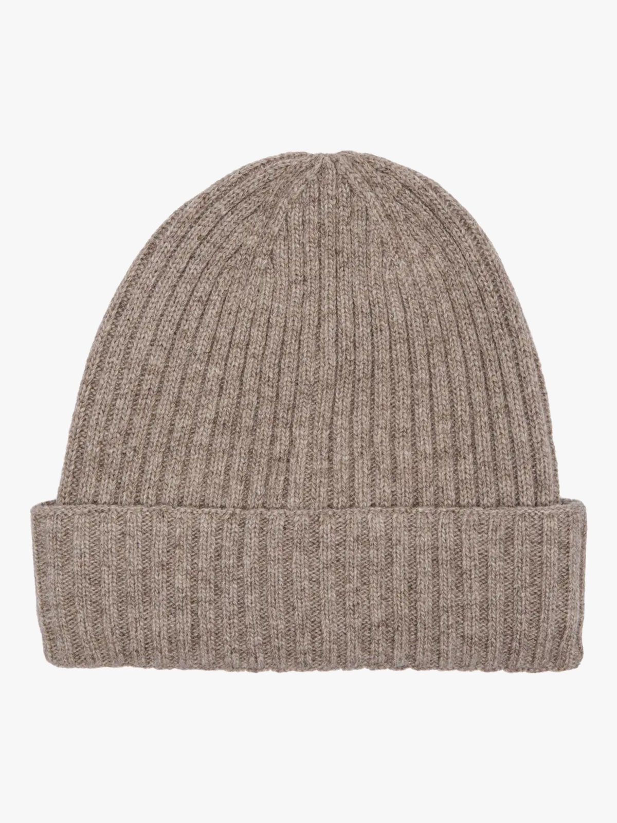 Only & Sons Brian Rib Wool Beanie Chinchilla