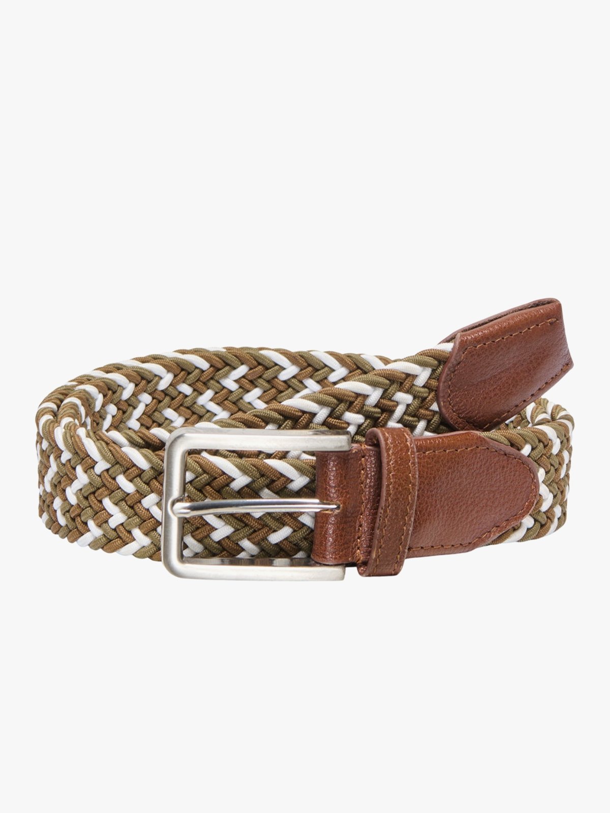Only & Sons Thibaut Multicolor Braided Belt Oliven / Dusty Olive