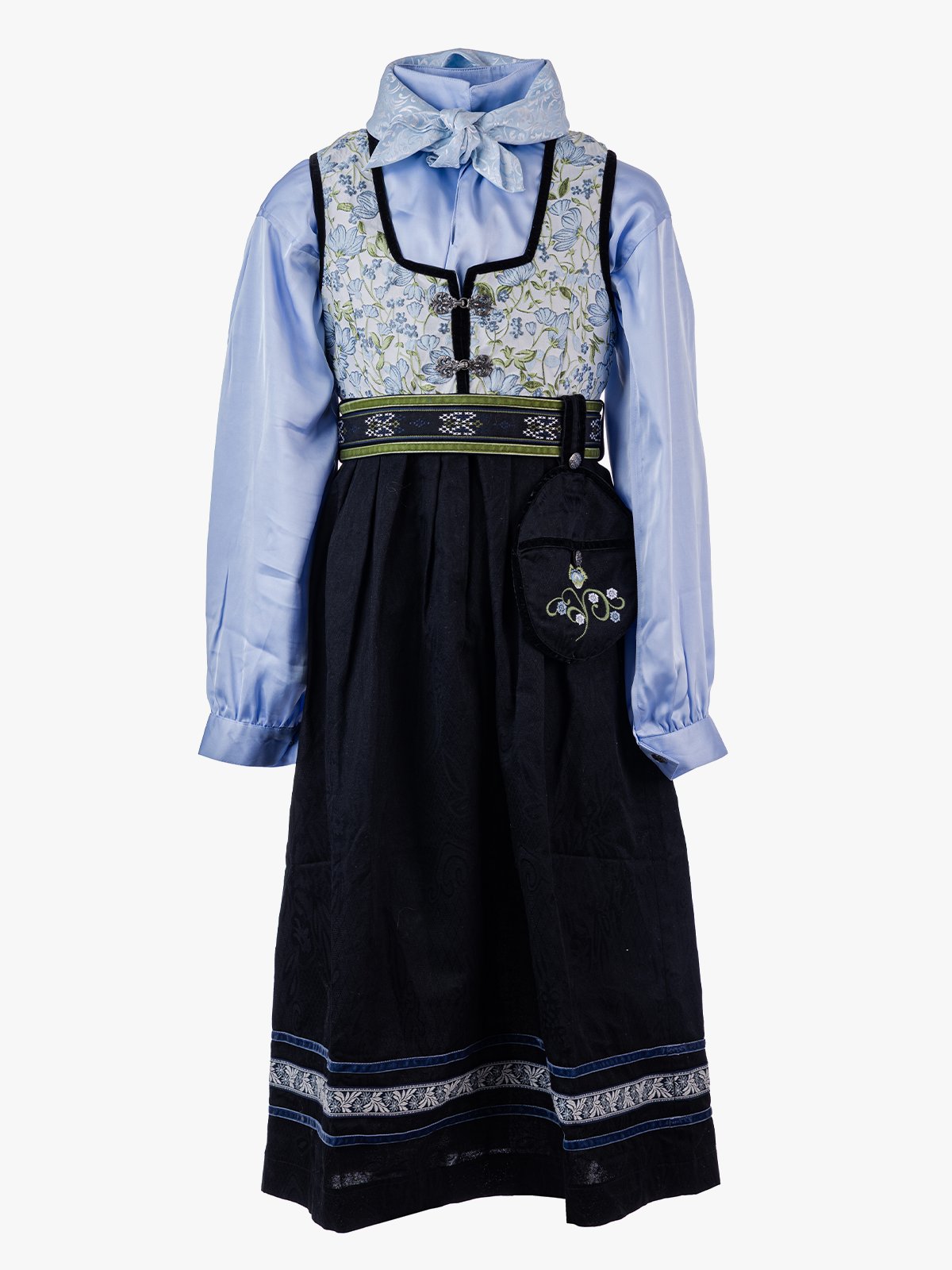 Salto Oline Festdrakt Botanic Blåmønster