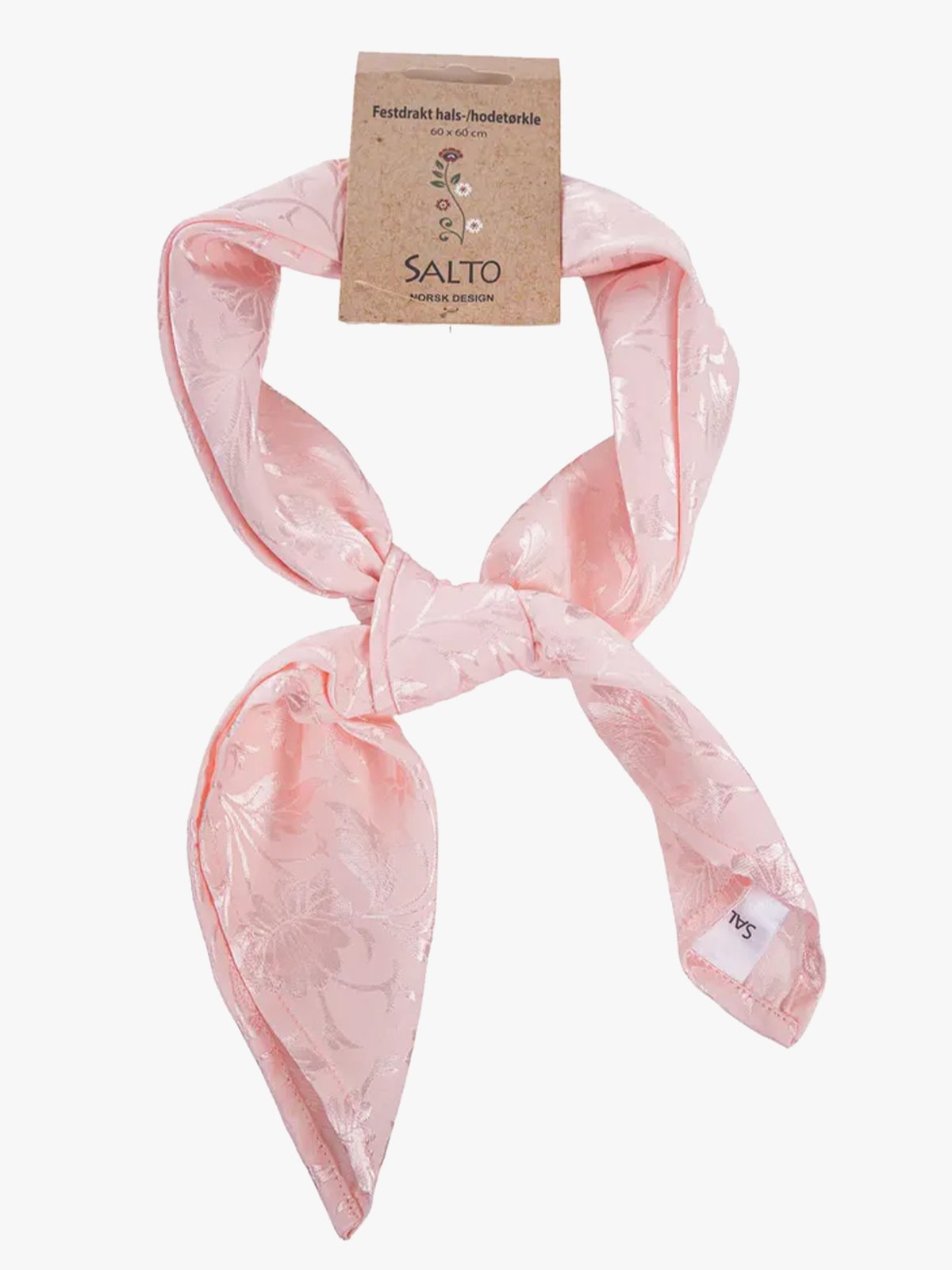 Salto Nila Satin Skjerf Lys Rosa