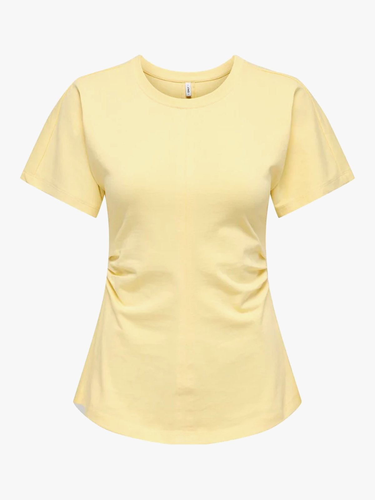 Only Marie Short Sleeve Ruching Top Sunlight
