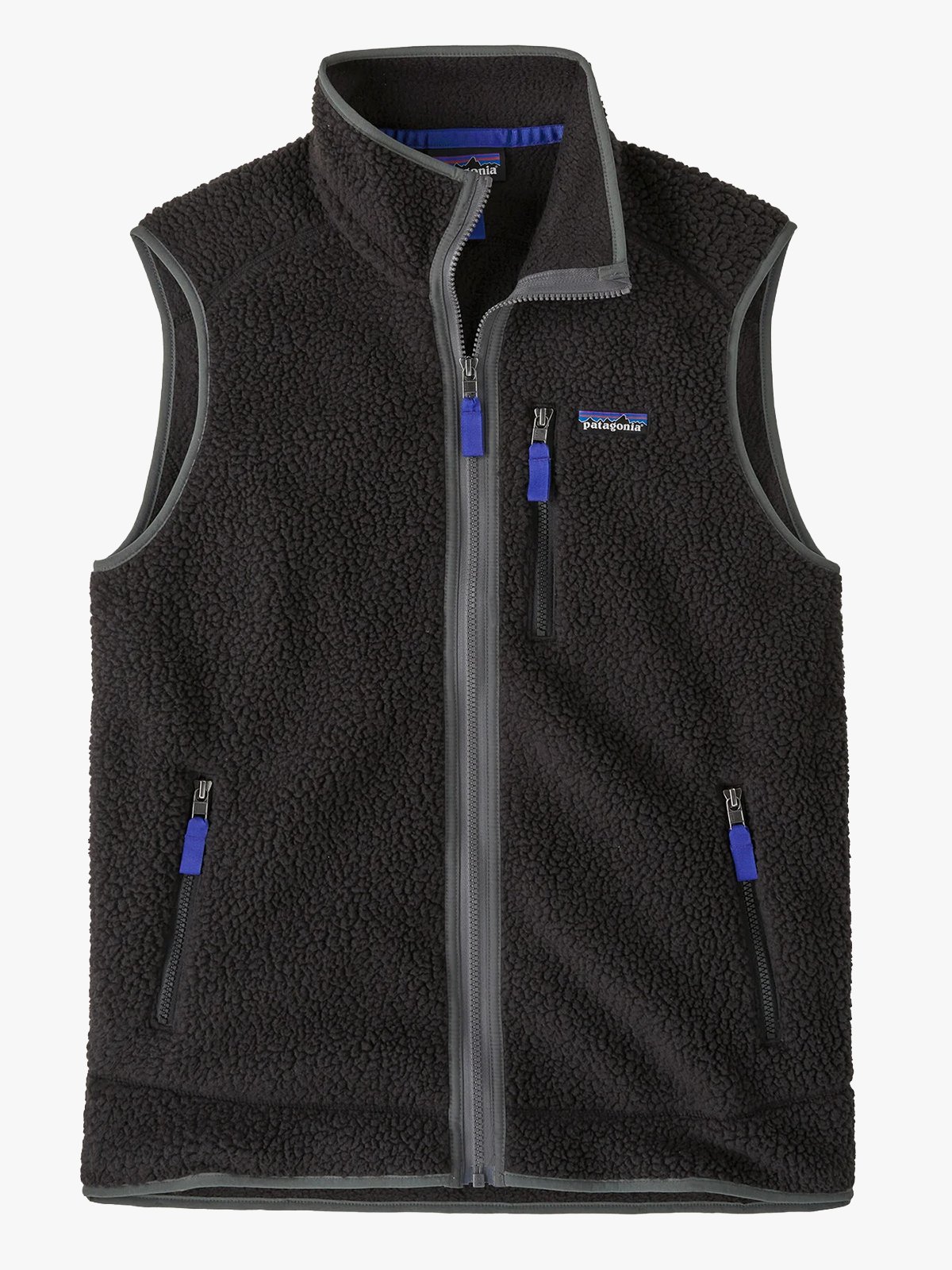 Patagonia Retro Pile Vest Black w/Forge Grey