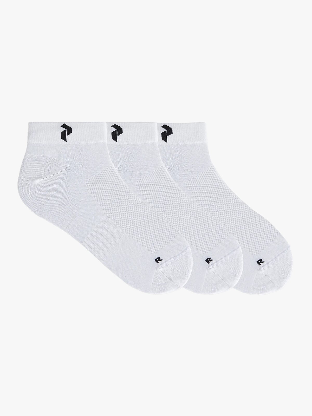 Peak Performance Low Sock 3-Pack White