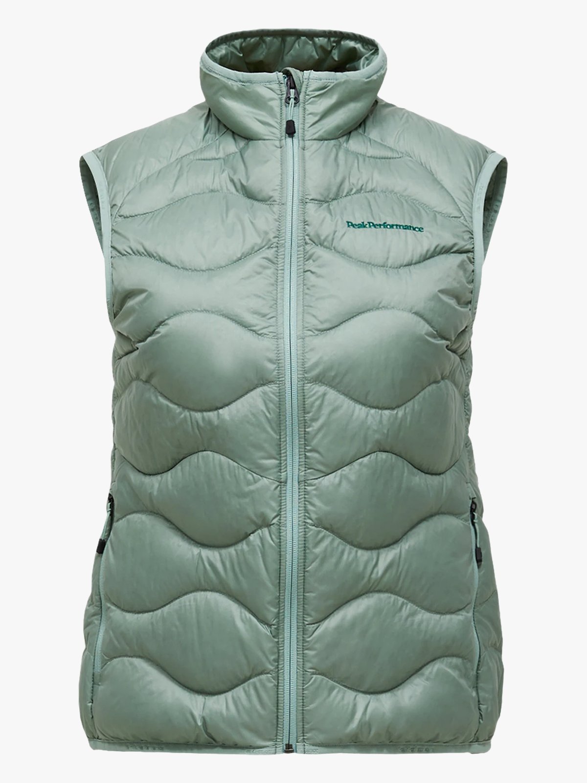 Peak Performance Helium Down Vest Women Green Valley