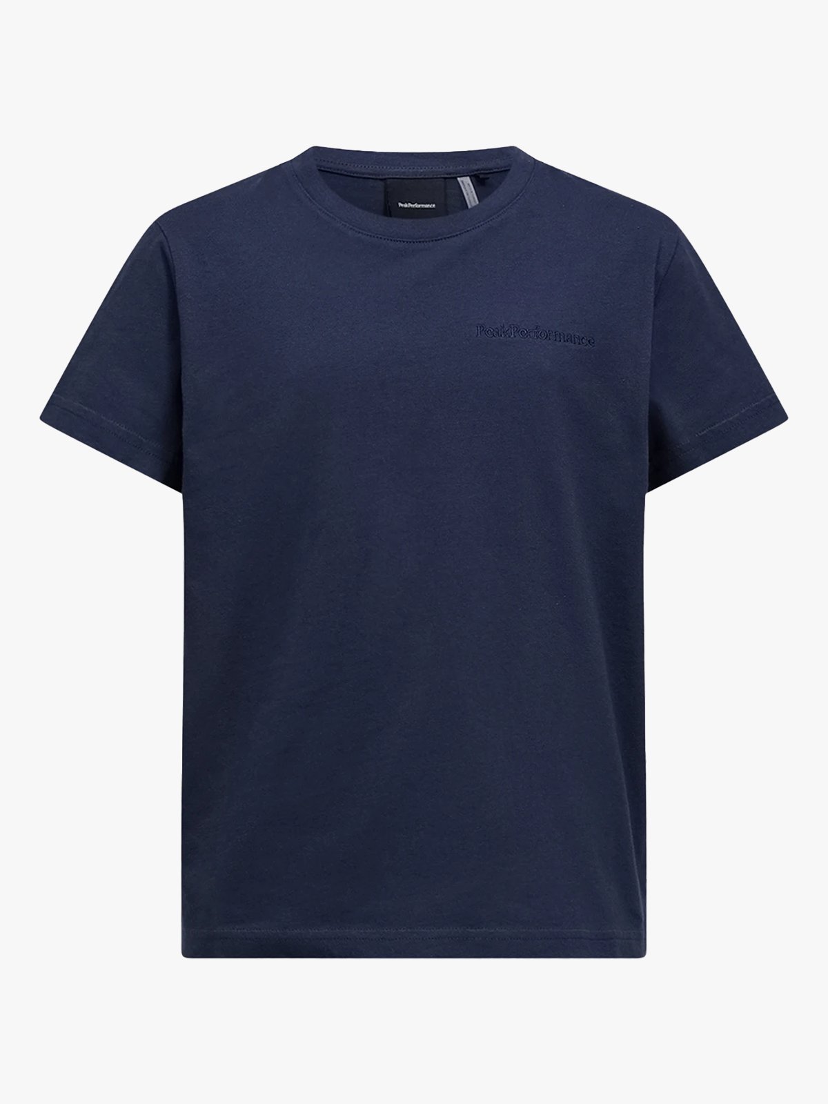 Peak Performance Jr Original Small Logo Tee Blue Shadow