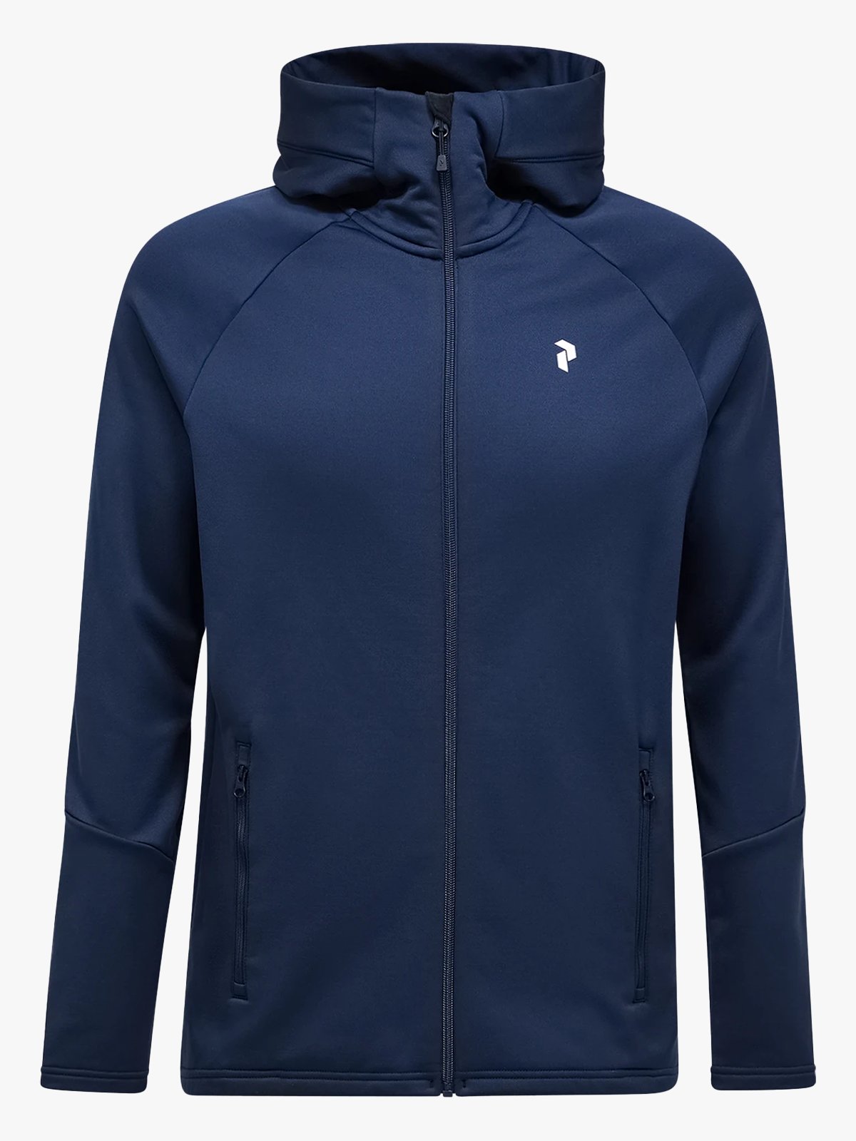 Peak Performance Rider Essentials Zip Hood Blue Shadow