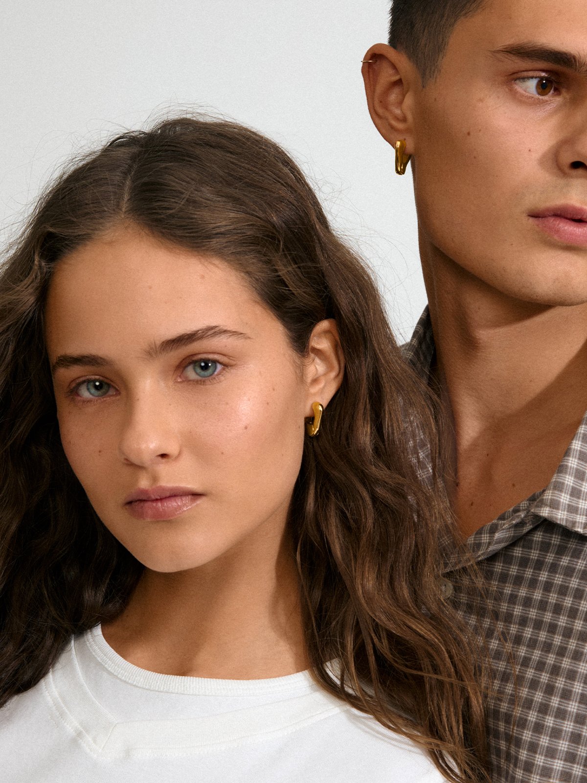 Pilgrim Free Øredobber Gullbelagt